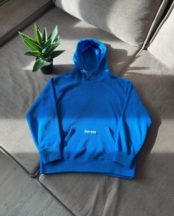 Supreme polartec hoodie online fw20