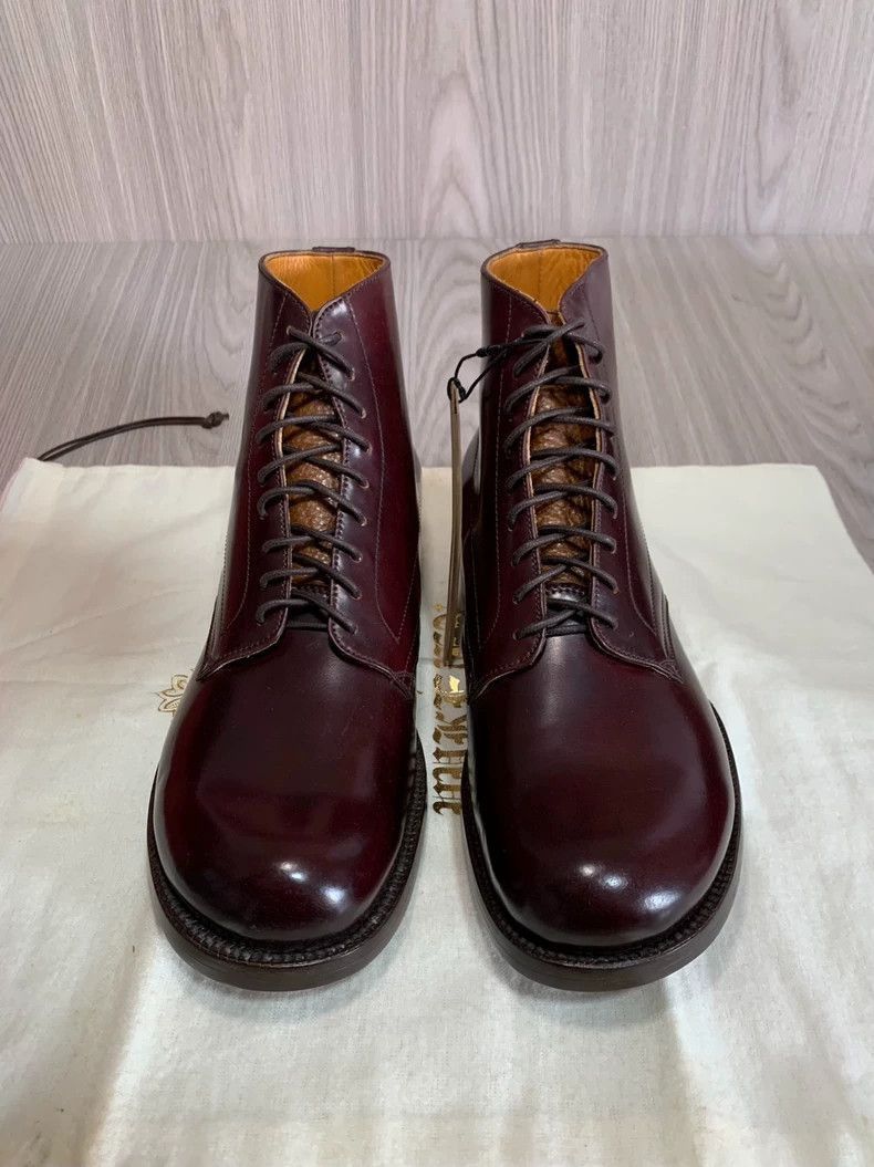 Yuketen Yuketen Yuketen Alan Work Boots in Burgundy Color-2506 Size US 7 / EU 40 - 1 Thumbnail