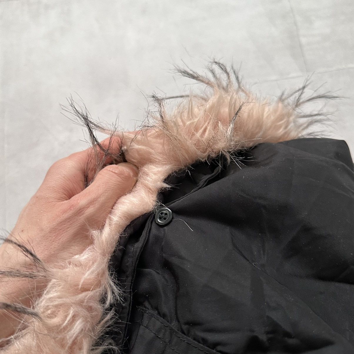 Hysteric Glamour × Undercover Punk Crop Bomber Jacket Fur LGB If Six Was Nine Vibe Size M / US 6-8 / IT 42-44 - 19 Thumbnail