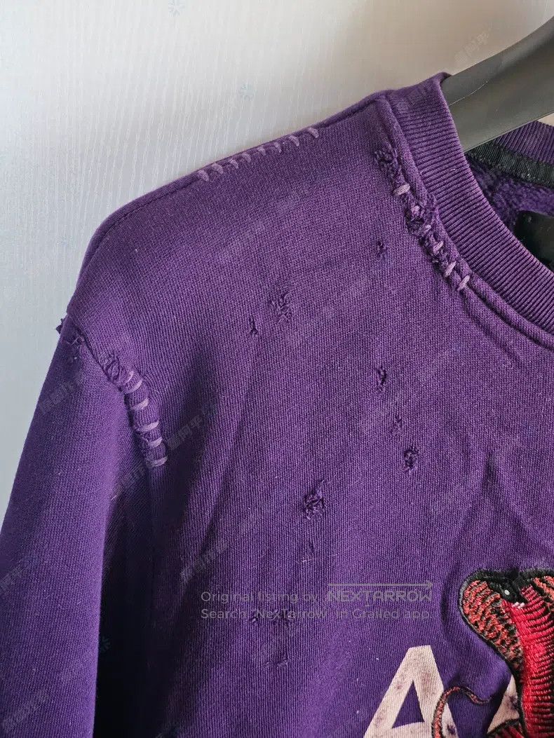 Amiri Amiri Purple Snake Embroidered Hoodie Size US S / EU 44-46 / 1 - 3 Thumbnail