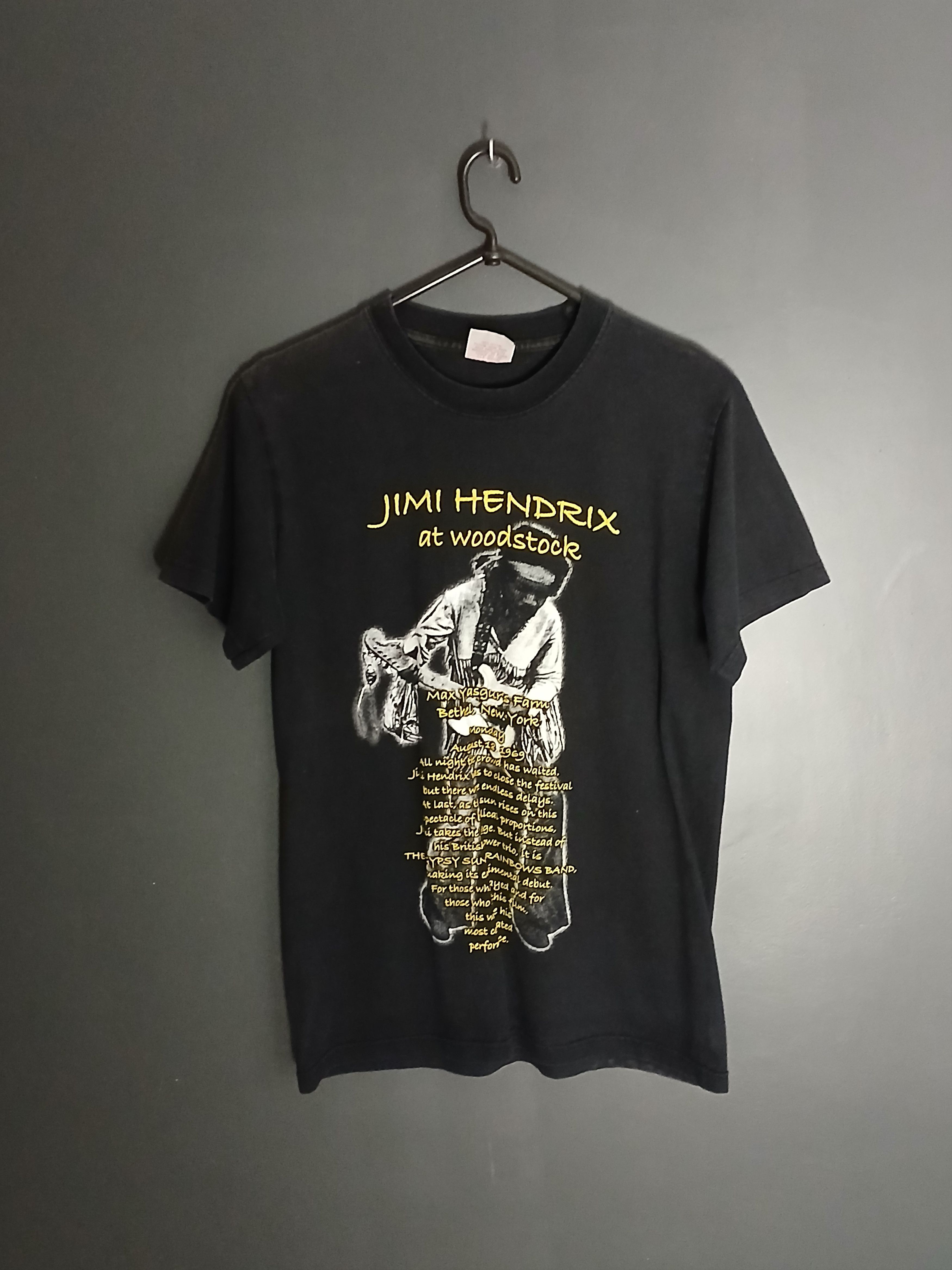 Band Tees × Jimi Hendrix Jimi Hendrix At Woodstock T-Shirt Size US L / EU 52-54 / 3 - 1 Thumbnail