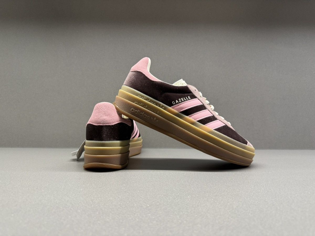 Adidas Adidas Gazelle Bold Shadow Brown Warm Clay Glow Pink Women’s Size US 6 / IT 36 - 7 Thumbnail