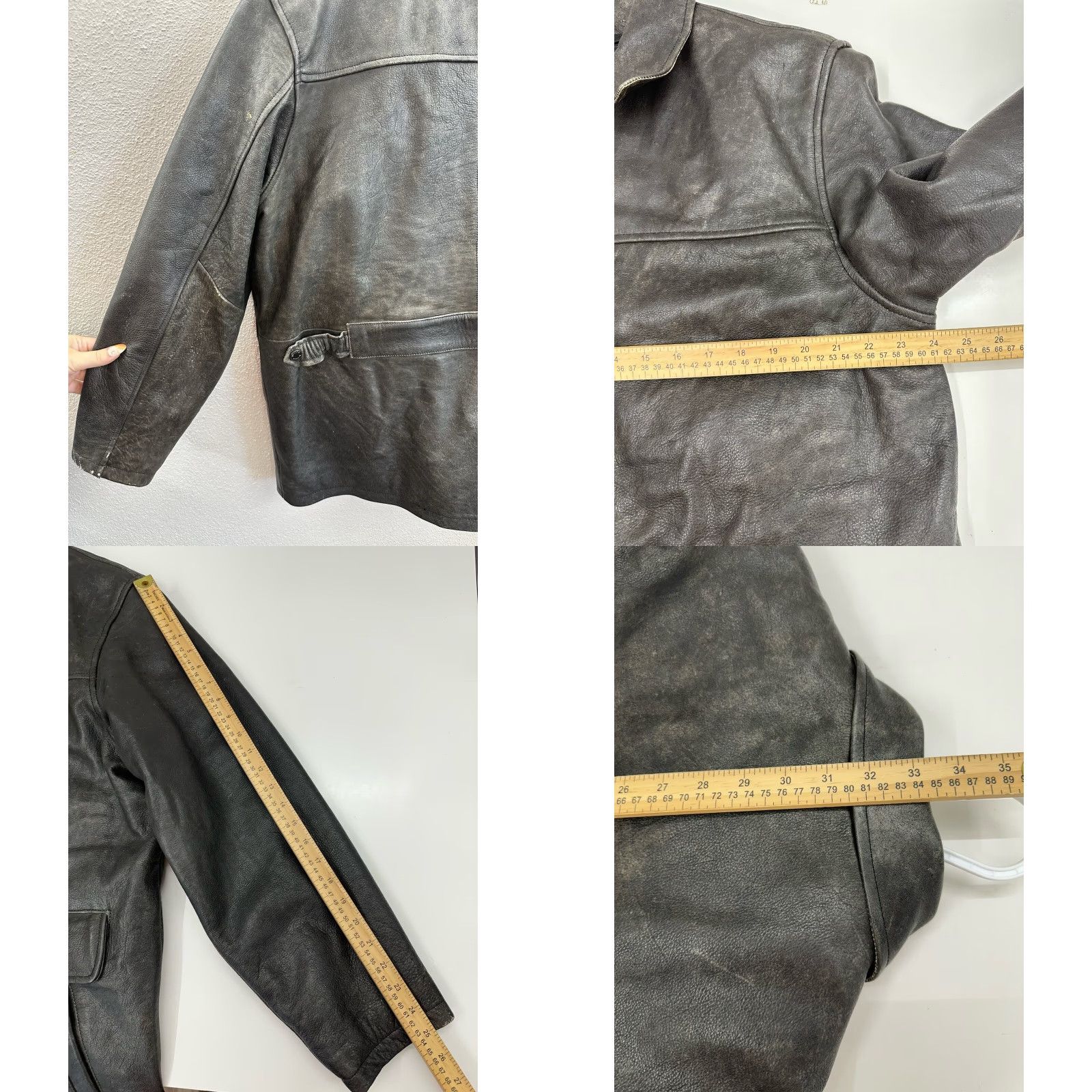 Vintage Wilsons Leather M. Julian Mens Jacket Size Large Brown Thinsulate Lined Zip Up Vintage Men's Jacket Size US L / EU 52-54 / 3 - 9 Thumbnail