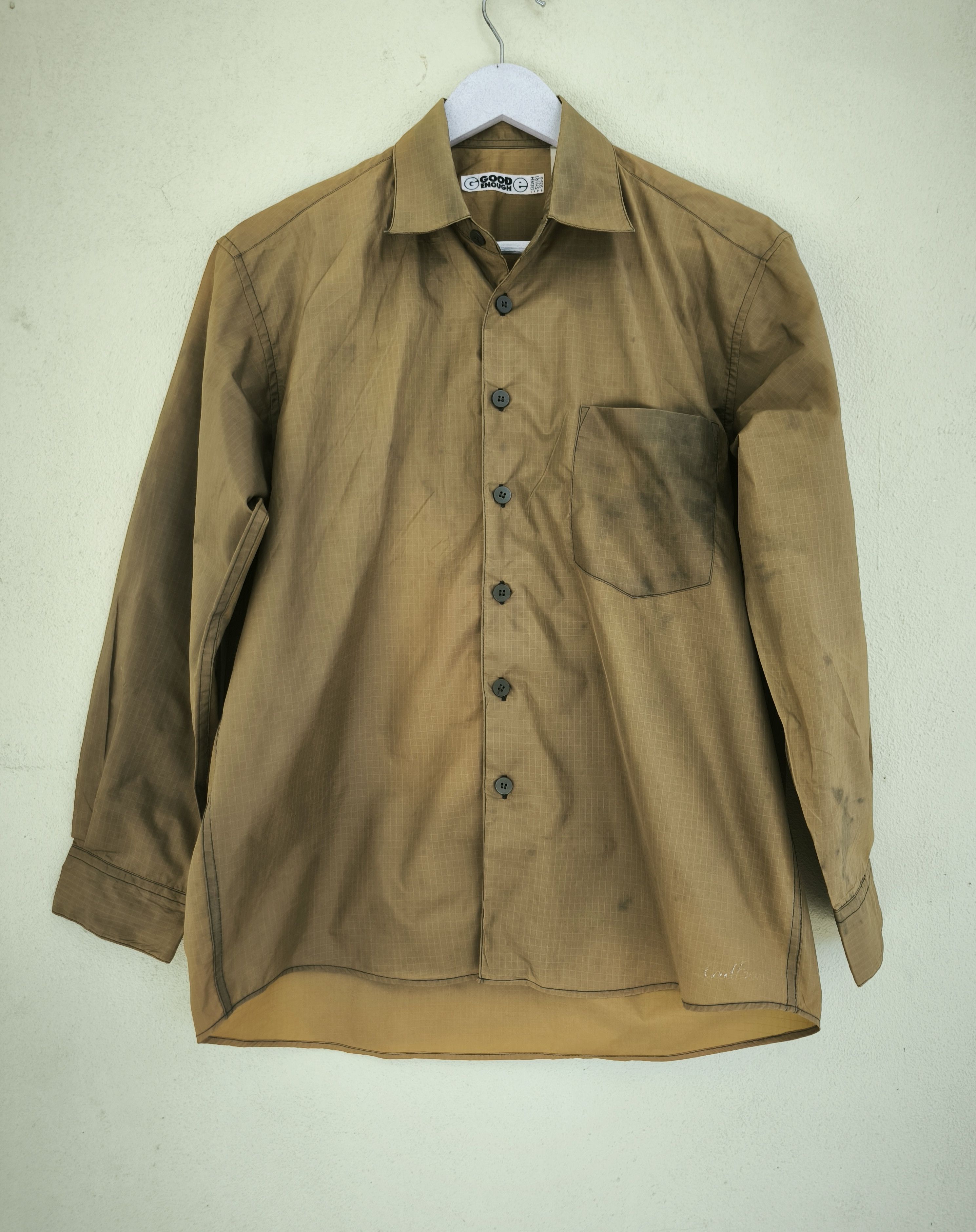 GOODENOUGH Vintage GOODENOUGH nylon shirt Size US M / EU 48-50 / 2 - 1 Thumbnail