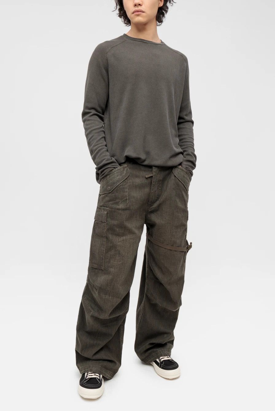 R13 UNWORN* R13 MARK MILITARY CARGO PANTS - BLACK CANVAS Size US 30 / EU 46 - 16 Thumbnail