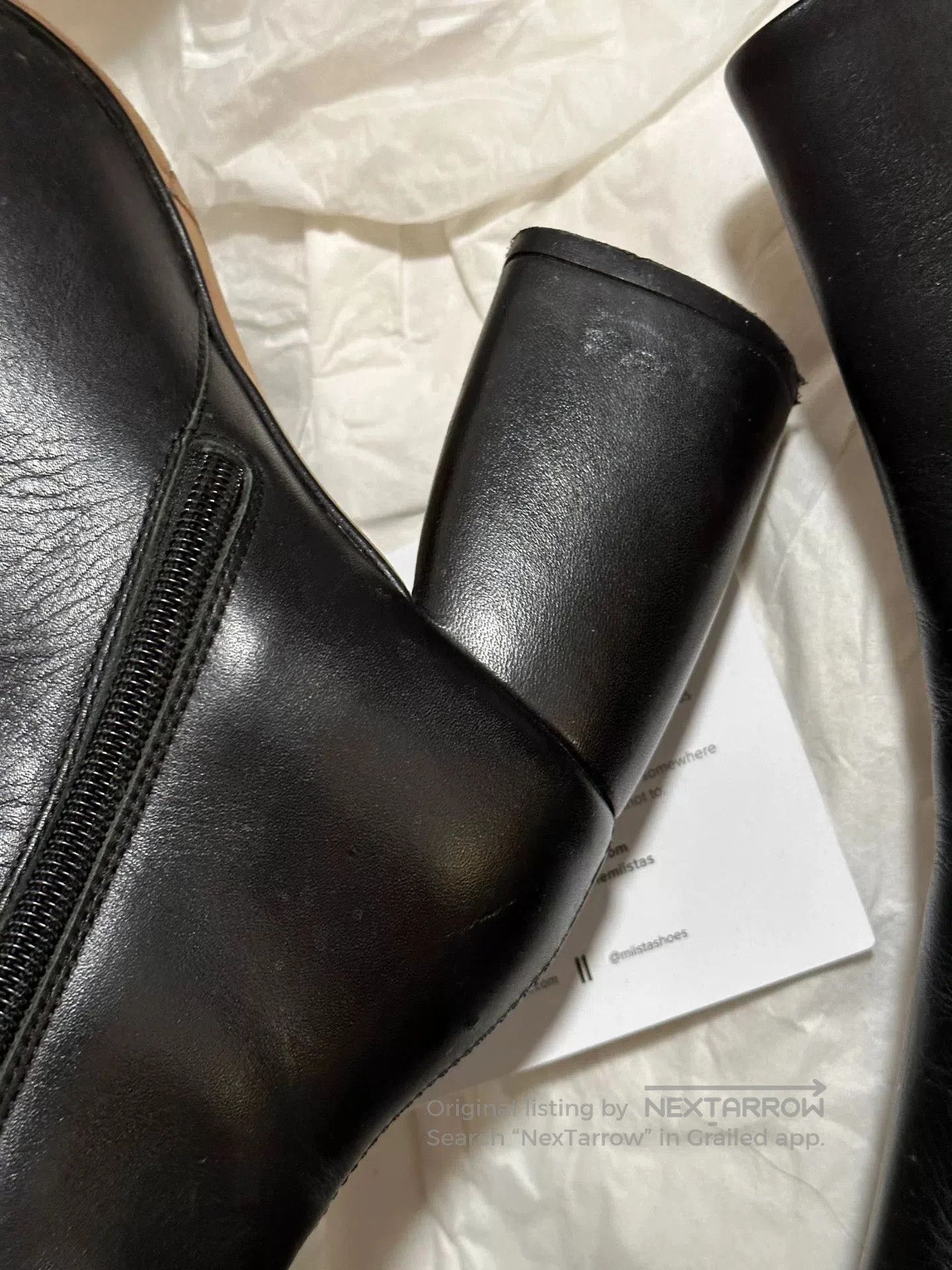 Japanese Brand Miista High-Heel Boots Size 37. Size US 6 / IT 36 - 3 Thumbnail