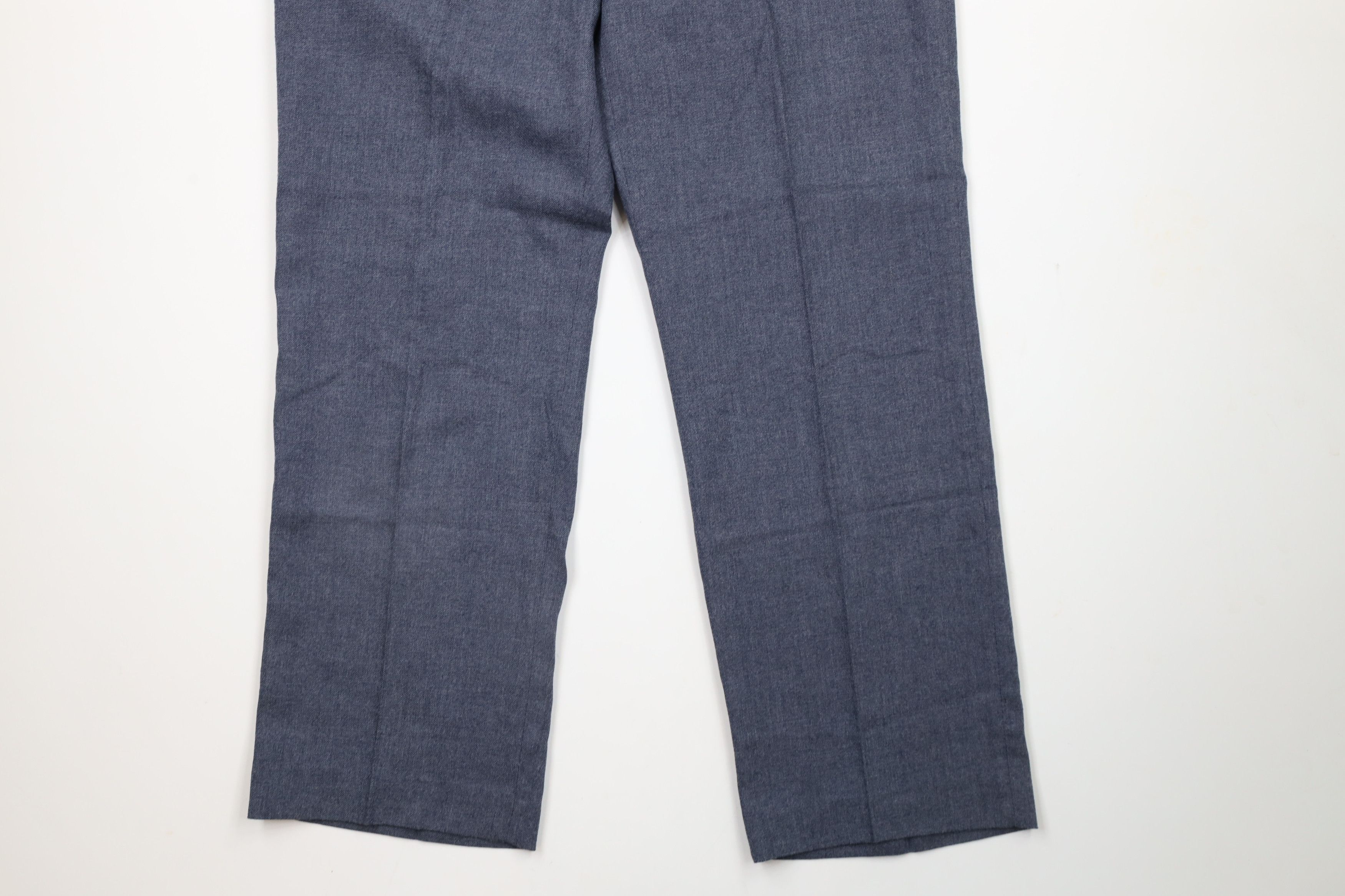 Vintage Vintage 70s Streetwear Knit Wide Leg Bell Bottoms Pants Size US 34 / EU 50 - 4 Thumbnail