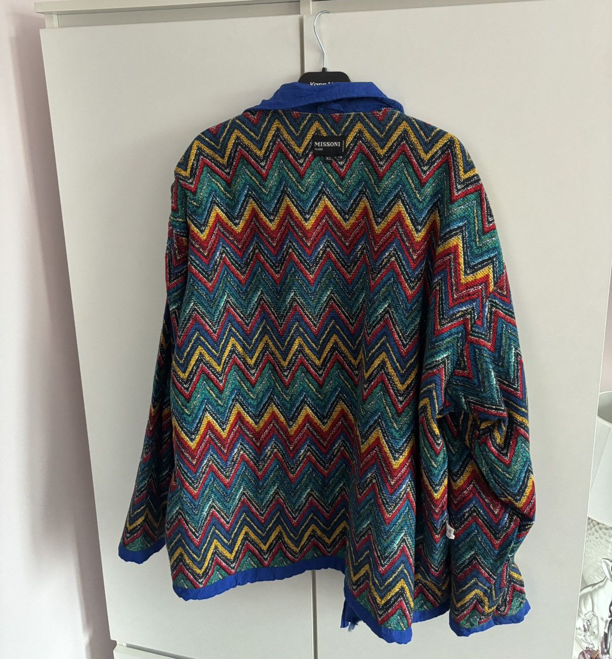 Missoni Vintage Missoni Printed Nylon Jacket Rare Size US XL / EU 56 / 4 - 5 Thumbnail
