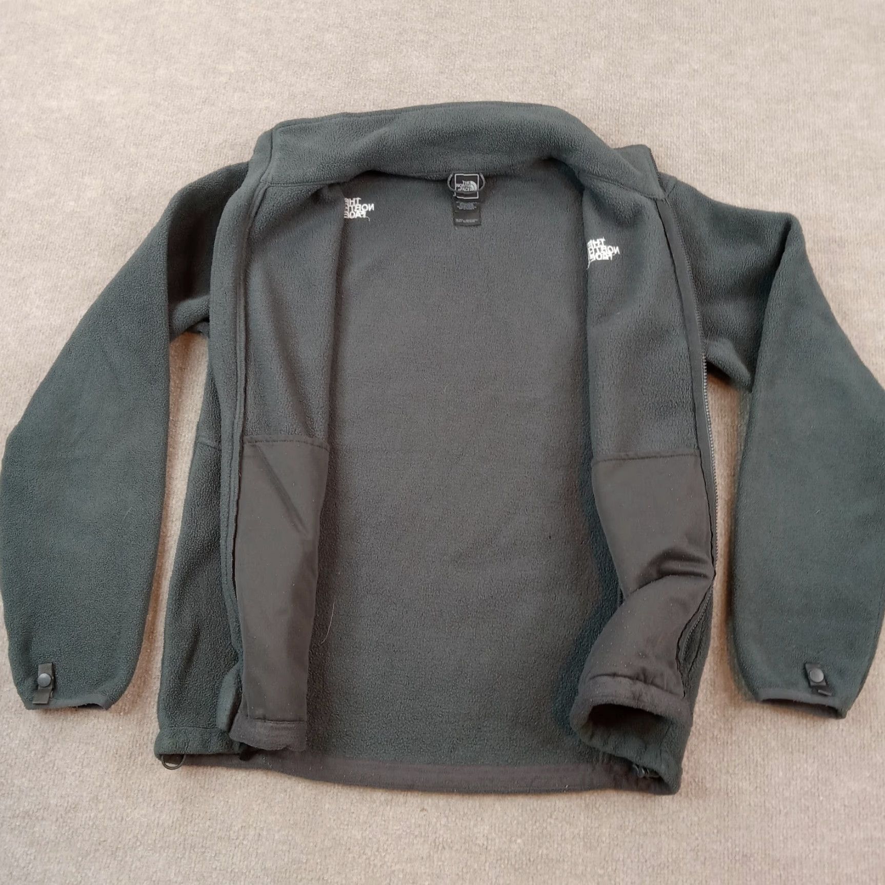 The North Face The North Face Mens Medium Gray Full Zip Fleece Jacket Outdoor Bomber Size US M / EU 48-50 / 2 - 5 Thumbnail
