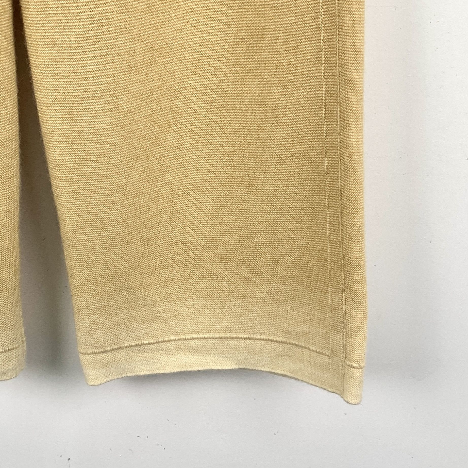 Loro Piana Loro Piana Cashmere Pants Yellow (40) Size 27" / US 4 / IT 40 - 4 Thumbnail