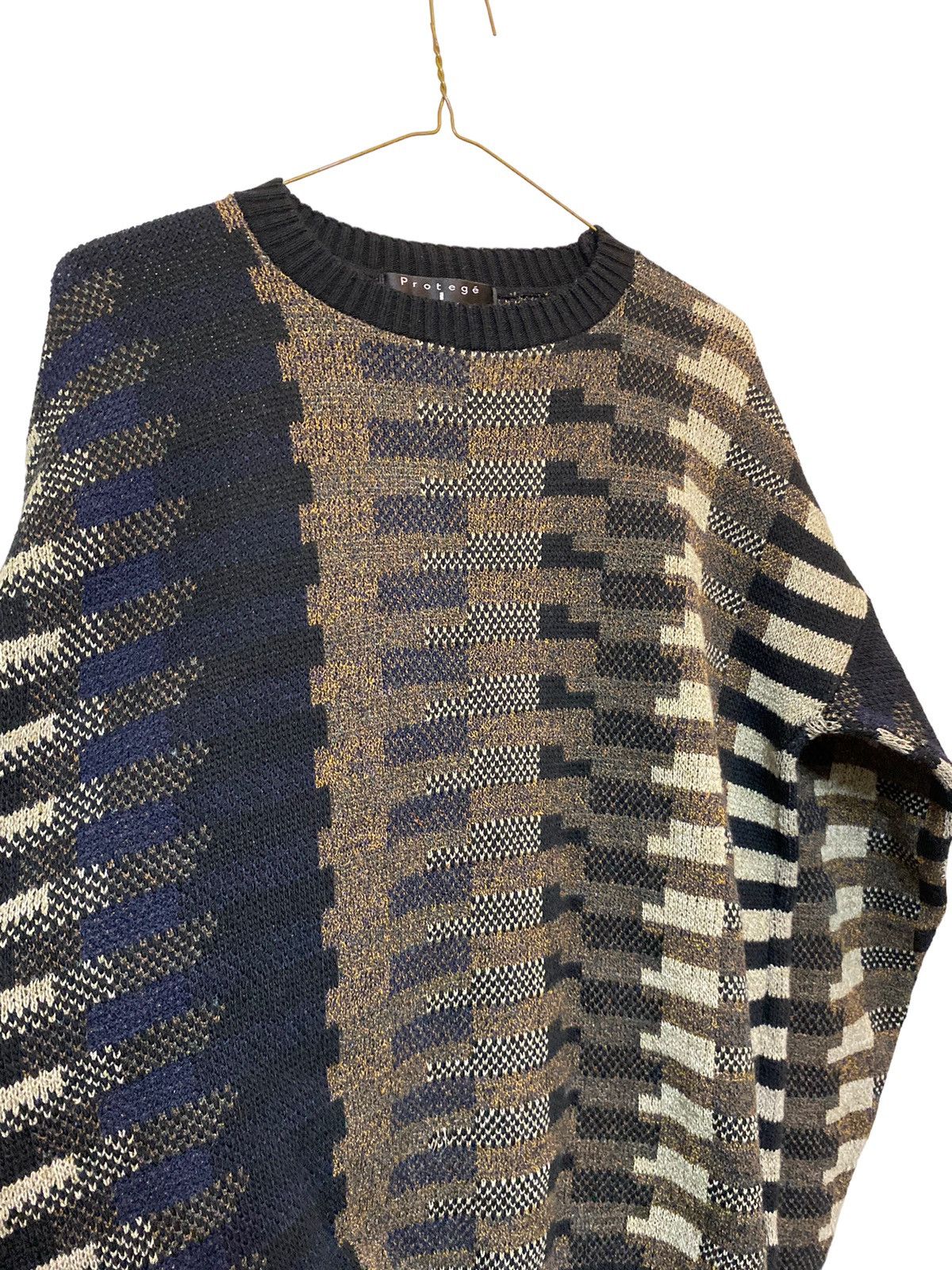 Coogi × Protege Vintage Protege Collection Coogi Style Knit Sweater Brown Size US XL / EU 56 / 4 - 3 Thumbnail