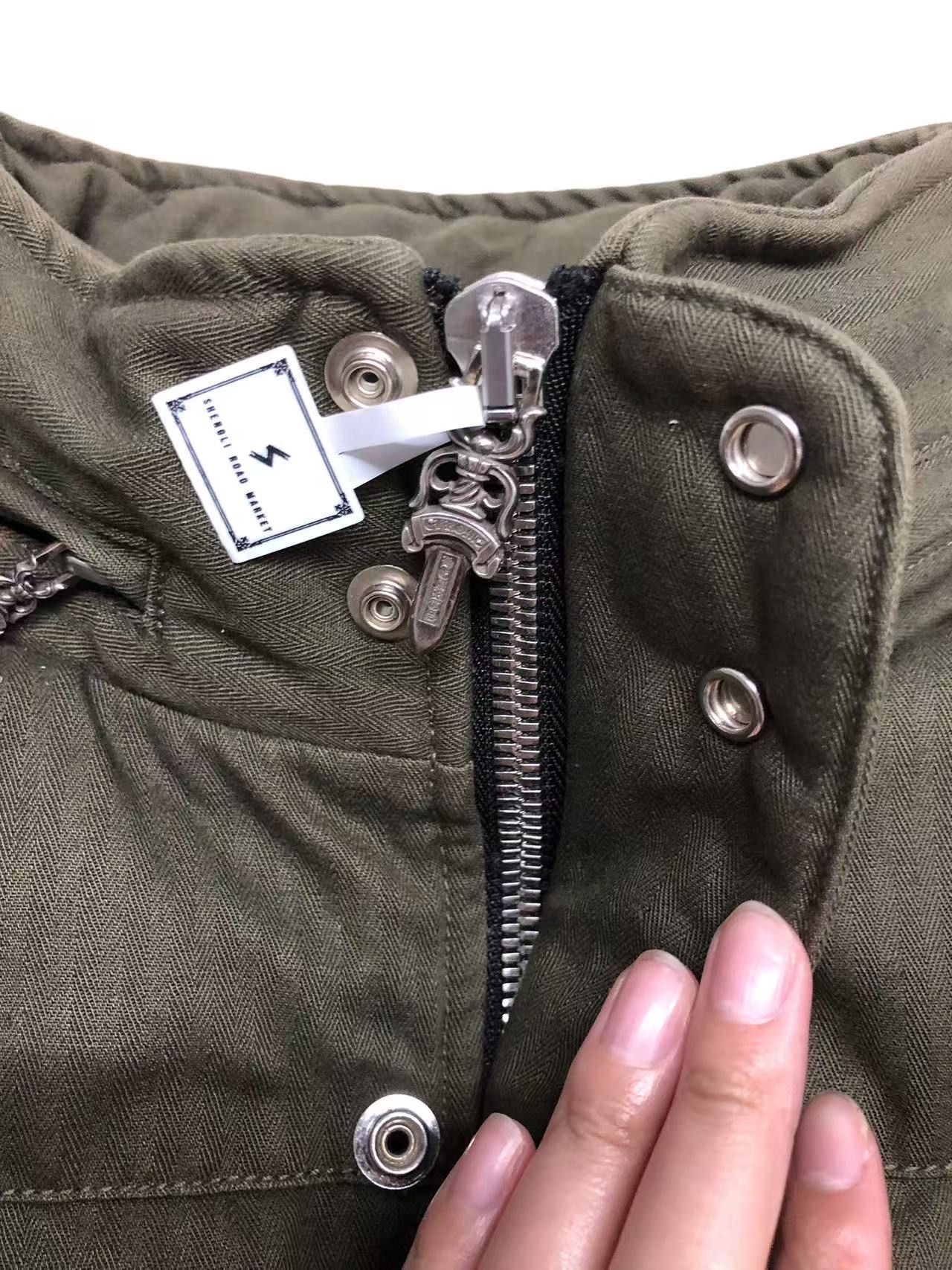 Chrome Hearts Chrome Hearts Green Puffer Down Jacket Size US L / EU 52-54 / 3 - 6 Thumbnail