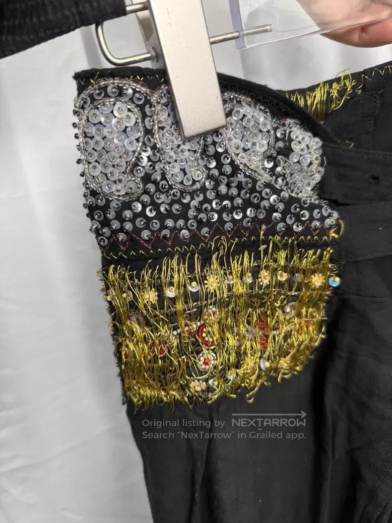 Comme des Garcons Comme des Garcons Size S Heavy-duty sashiko metal-decorated Size 27" / US 4 / IT 40 - 9 Thumbnail
