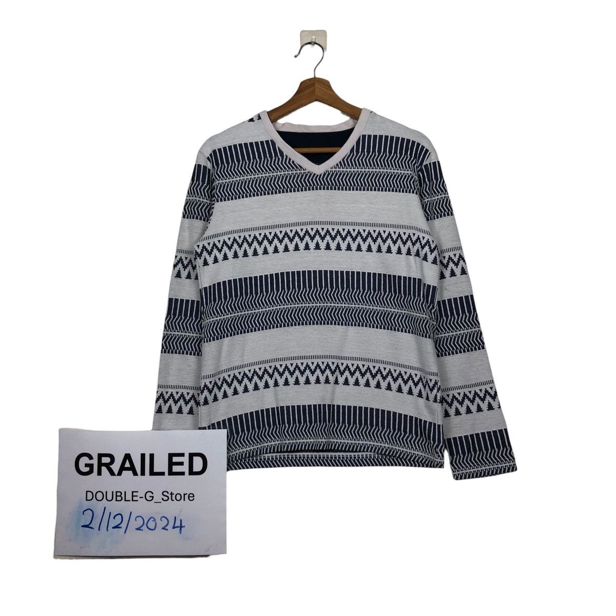 In The Attic 📌Vintage Long Sleeve In The Attic Navajo Native Design Size US M / EU 48-50 / 2 - 1 Thumbnail