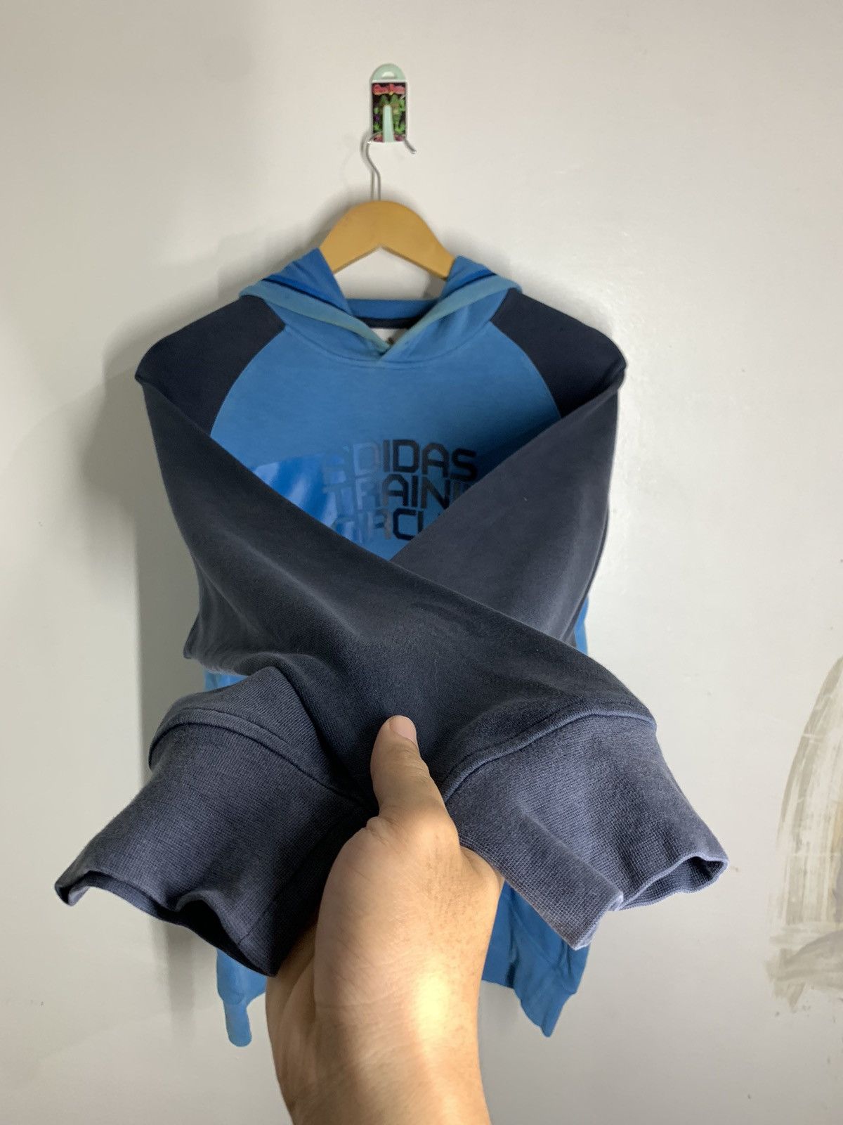 Adidas × Vintage Adidas Vintage Hoodie Size US L / EU 52-54 / 3 - 9 Thumbnail