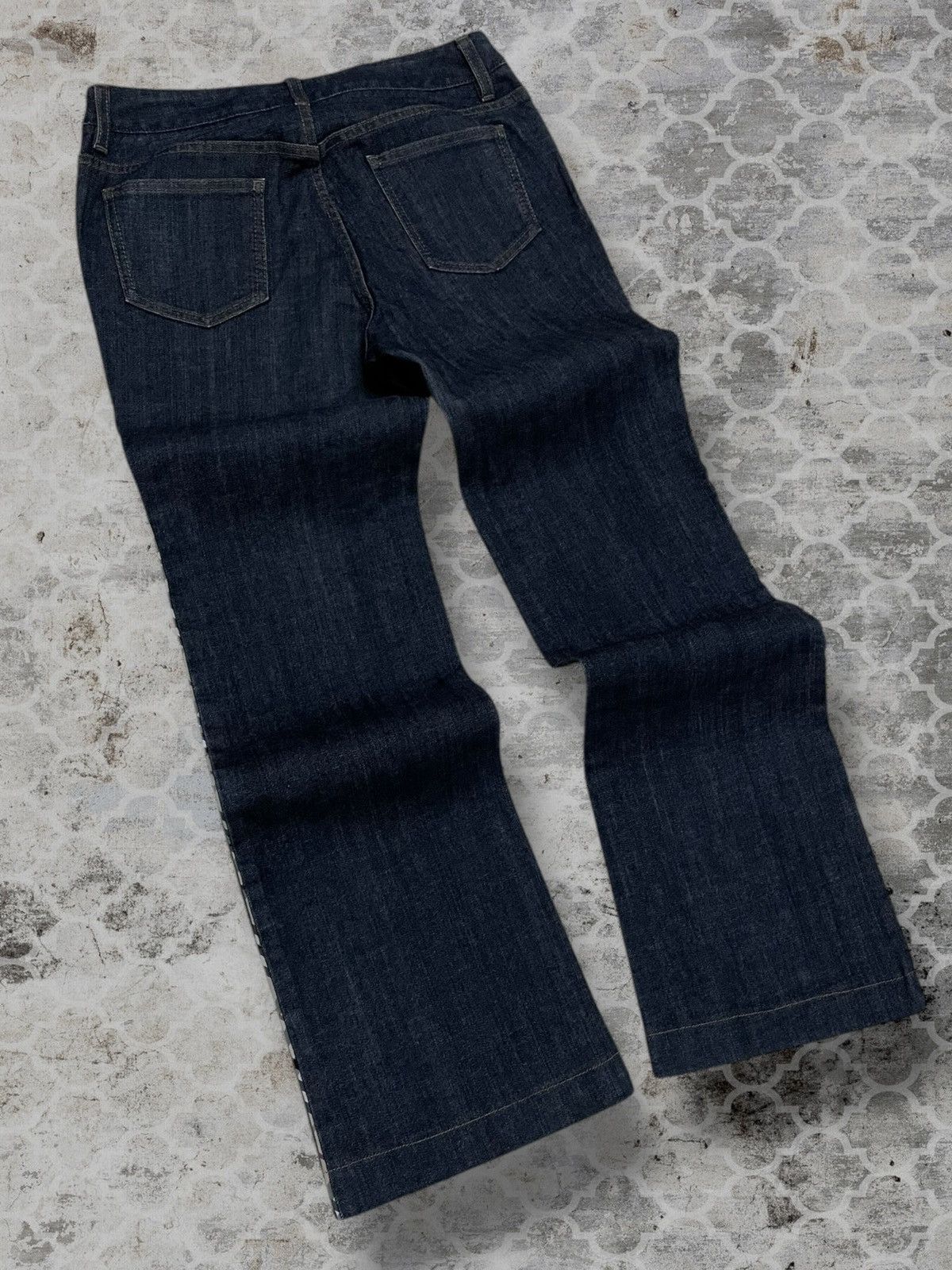 Burberry Vintage 1990s Authentic Designer Burberry London Flared Size US 28 / EU 44 - 10 Thumbnail