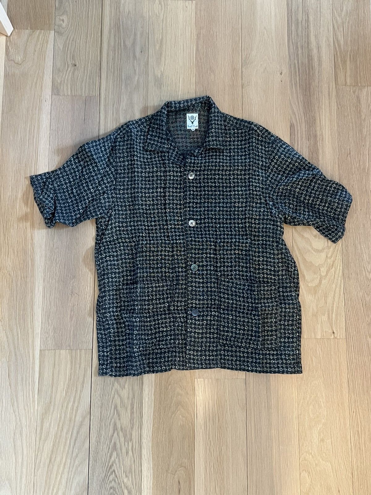 Nepenthes × South2 West8 SOUTH2WEST8 open collar shirt Size US S / EU 44-46 / 1 - 1 Thumbnail