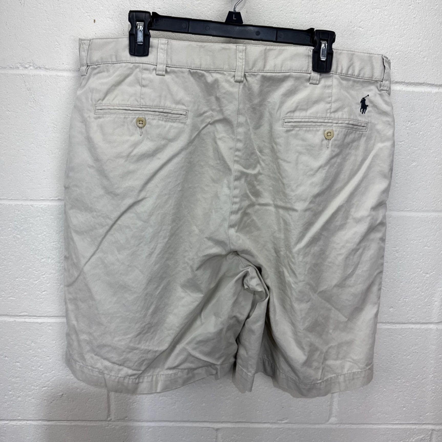 Polo Ralph Lauren Vintage Polo Ralph Lauren Tyler Shorts Mens Size 38 Beige Cotton Chino 90s Casual Summer Size US M / EU 48-50 / 2 - 7 Thumbnail