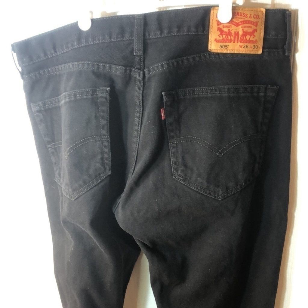 Levi's Levi's Mens dark wash jeans Size 36 x 30 Size US 36 / EU 52 - 6 Thumbnail