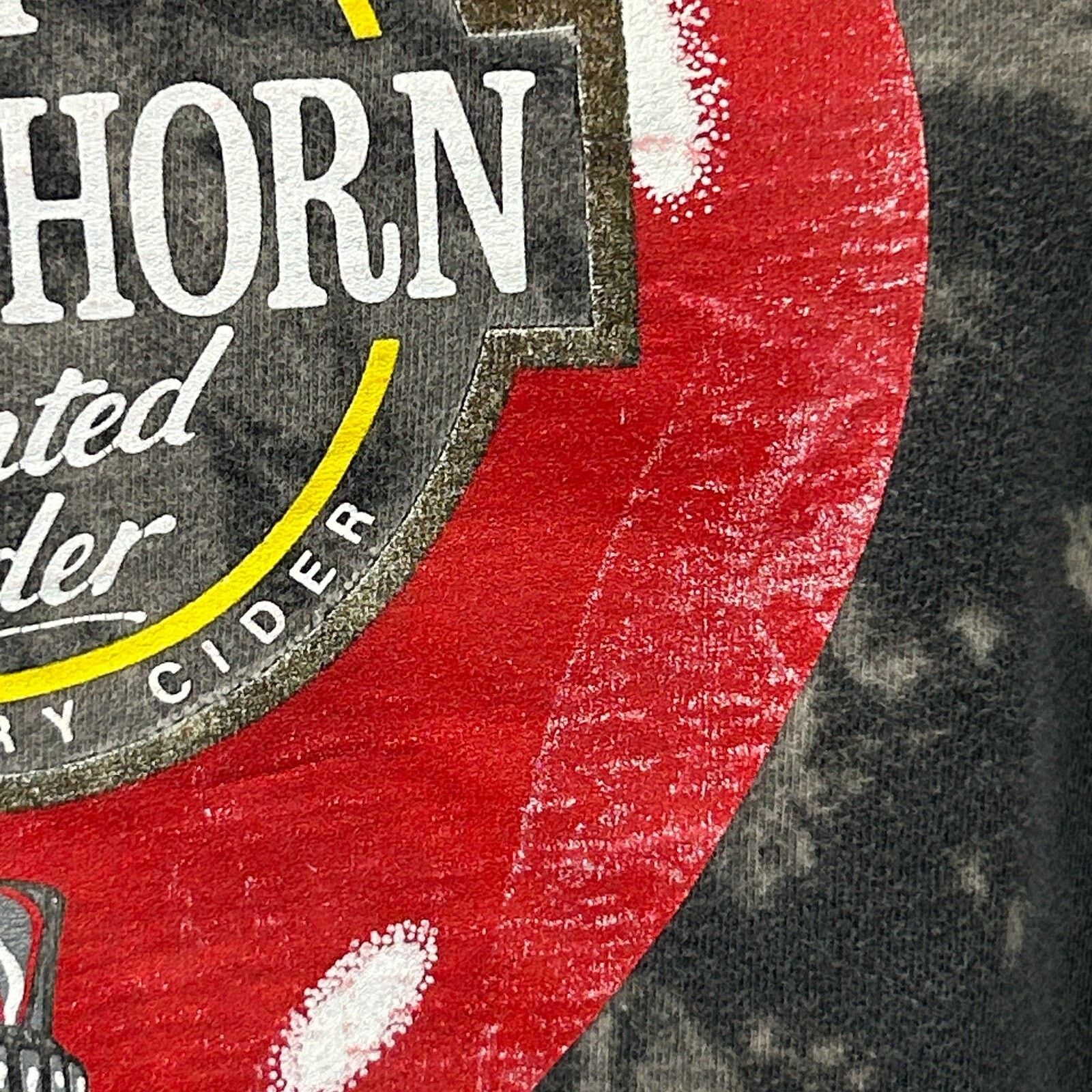 Hanes Vintage 90s Blackthorn Dry Cider T Shirt USA Black XL Size US XL / EU 56 / 4 - 5 Thumbnail