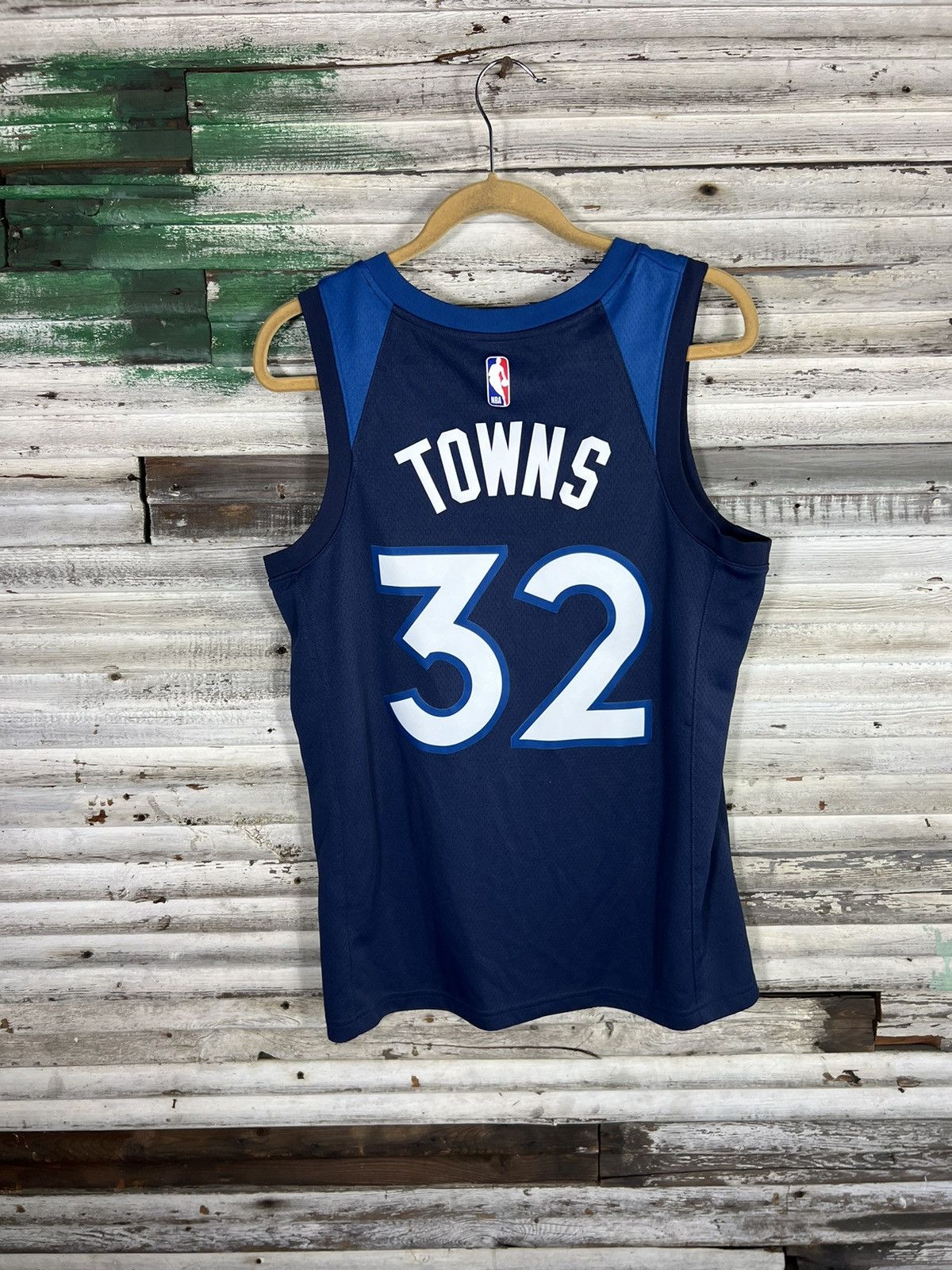 NBA × Nike Nike Minnesota Timberwolves Karl Towns Swingman NBA Jersey Size US M / EU 48-50 / 2 - 2 Thumbnail