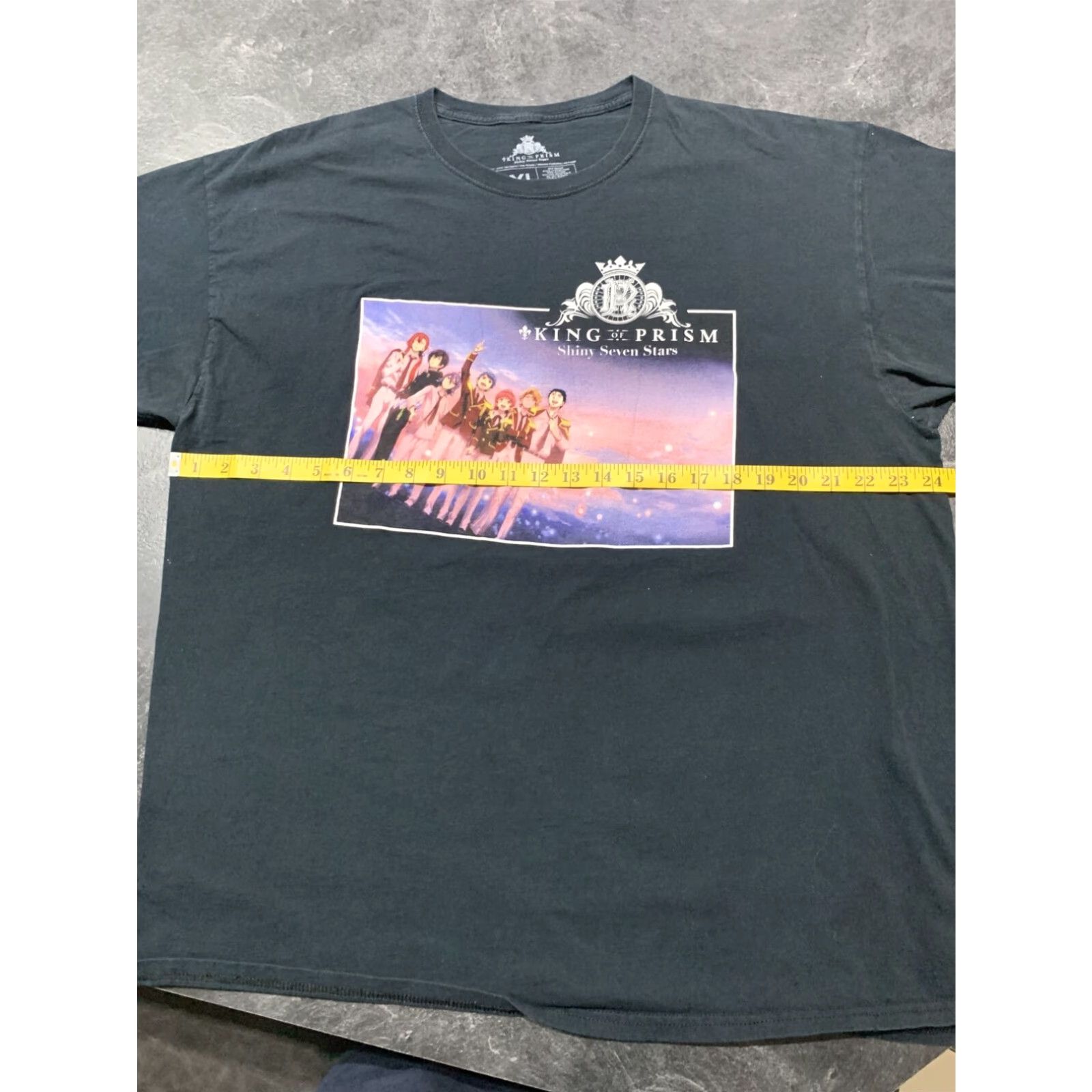Vintage Loot Crate King Of Prism Anime Black T-Shirt 2XL Mens Size US XXL / EU 58 / 5 - 6 Thumbnail