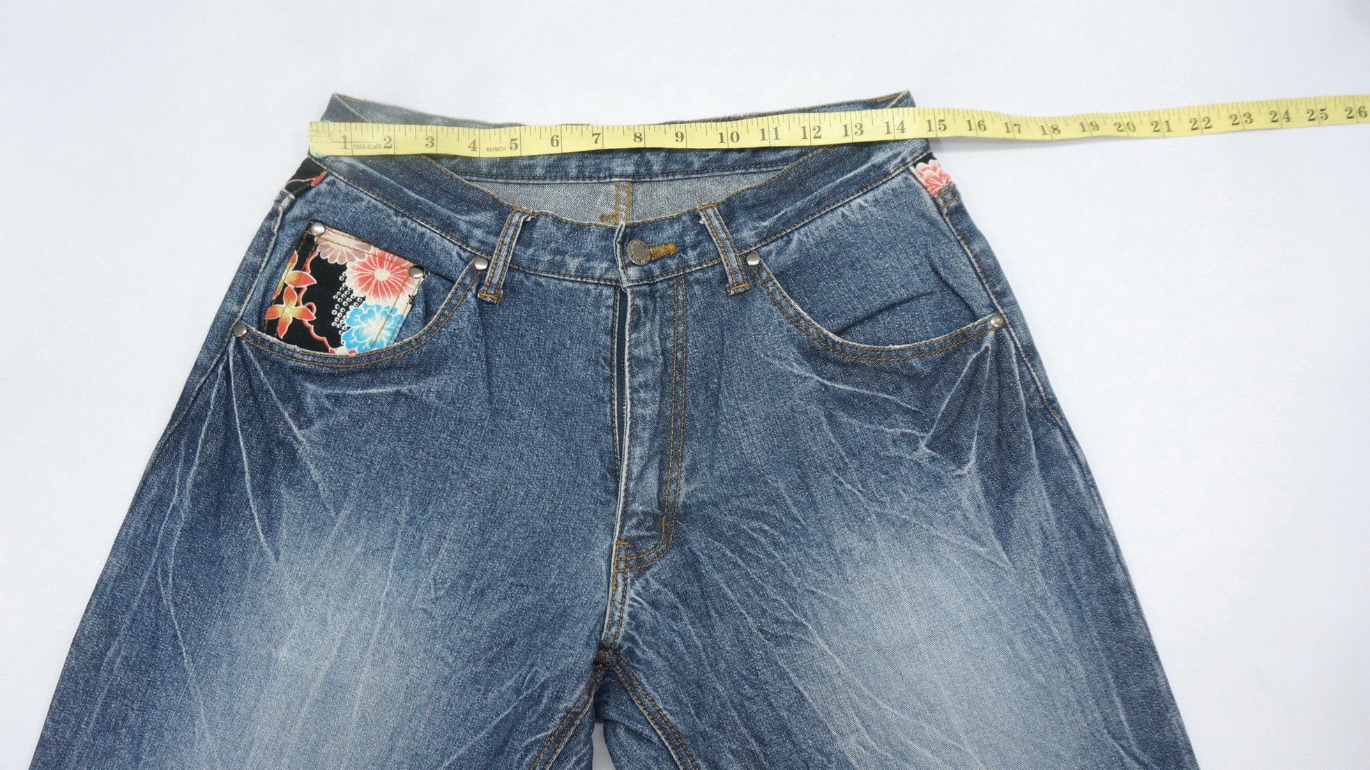 Japanese Brand 🔥 MJ Japan Vintage Jeans Size US 29 - 6 Thumbnail