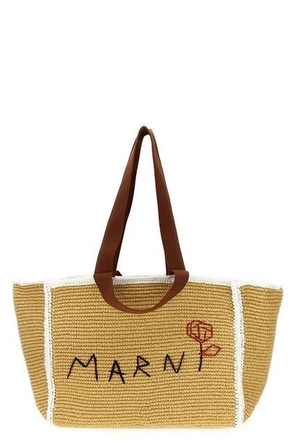 Marni MARNI Natural Viscose Tote Bag New Size ONE SIZE - 1 Thumbnail