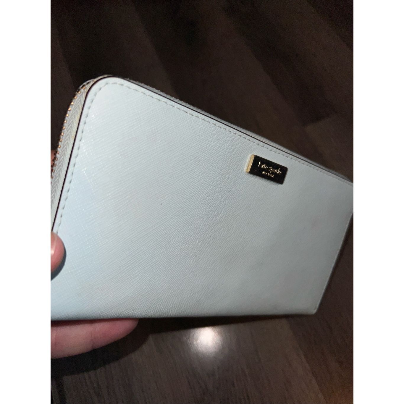 Kate Spade Kate Spade Light Blue Zip Around Wallet Preowned Size ONE SIZE - 2 Thumbnail