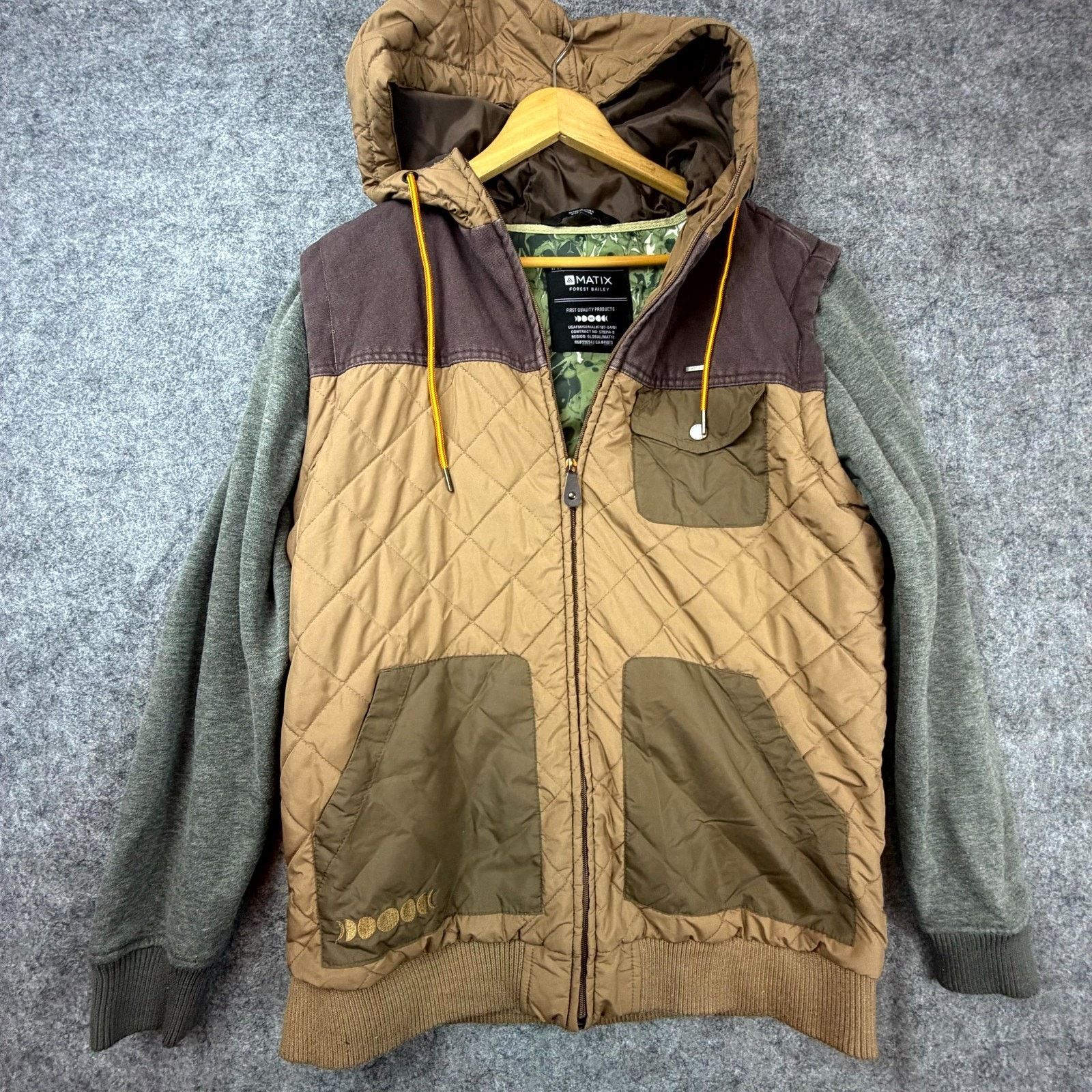 Matix Forest Bailey Matix The Masons Quilted Jacket Medium Caramel Size US M / EU 48-50 / 2 - 1 Thumbnail