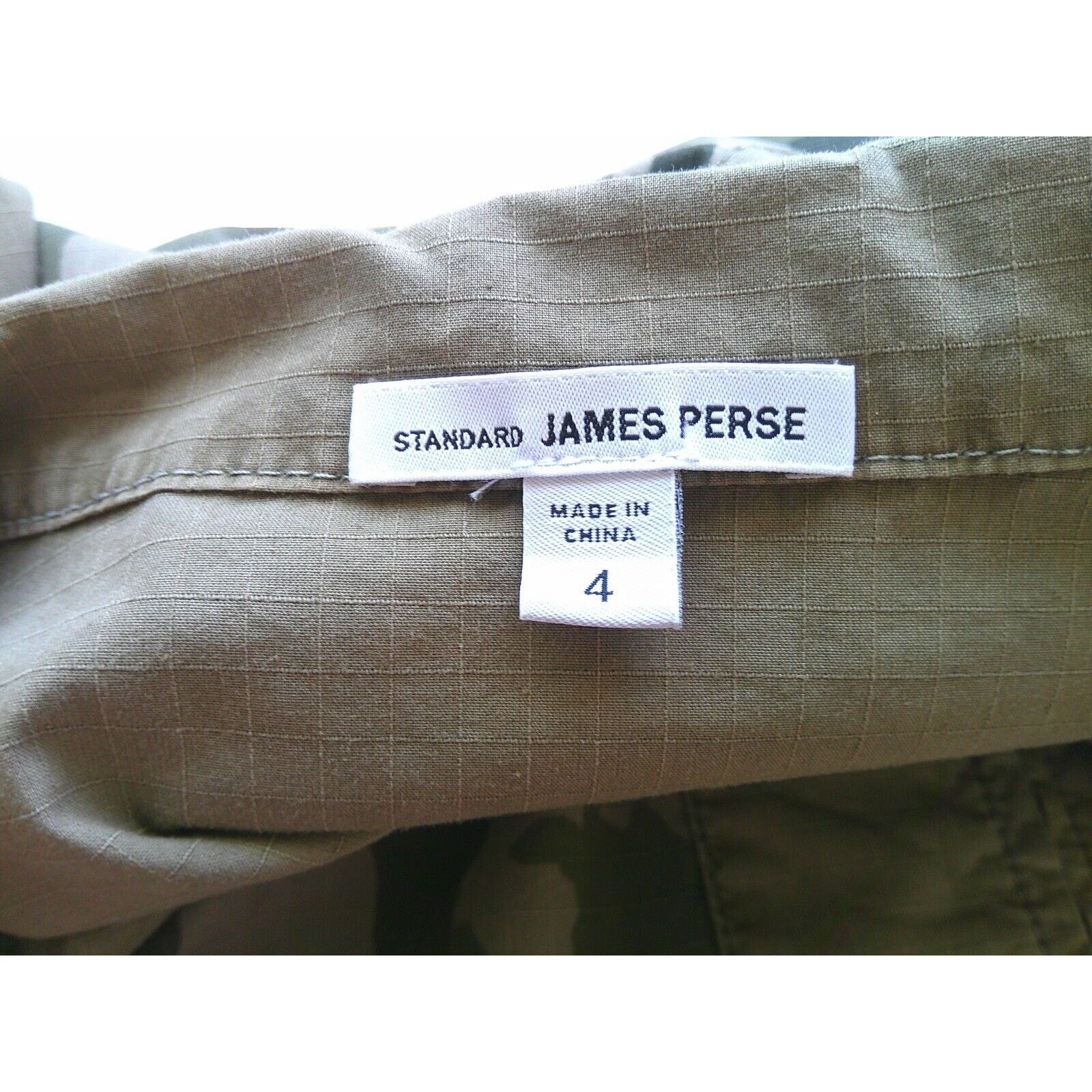 James Perse James Perse Army Green Camo Zip Long Sleeve Jacket 4 / XL Size XL / US 12-14 / IT 48-50 - 8 Thumbnail