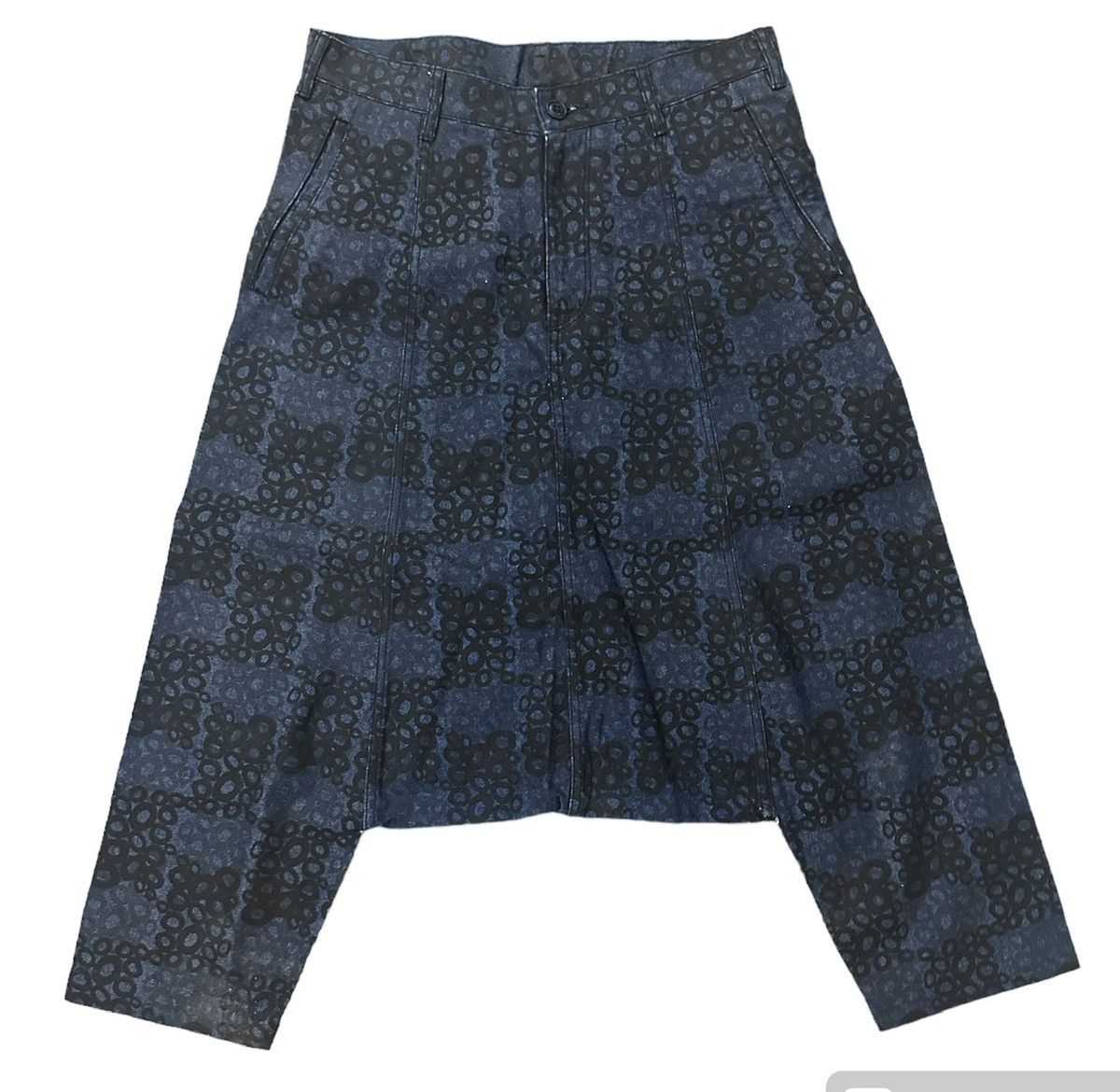 Comme des Garcons COMME DES GARCONS DROP CROTCH PANTS SMALL Size US 30 / EU 46 - 1 Thumbnail