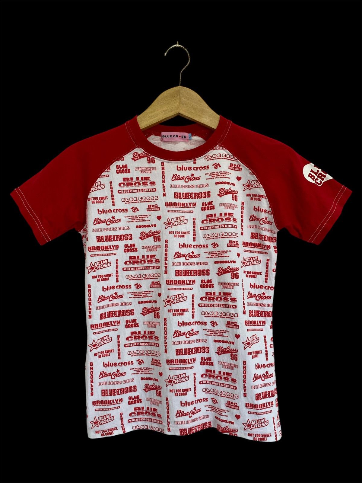 Hysteric Glamour × Japanese Brand blue croos tshirts hysteric style Size US S / EU 44-46 / 1 - 1 Thumbnail