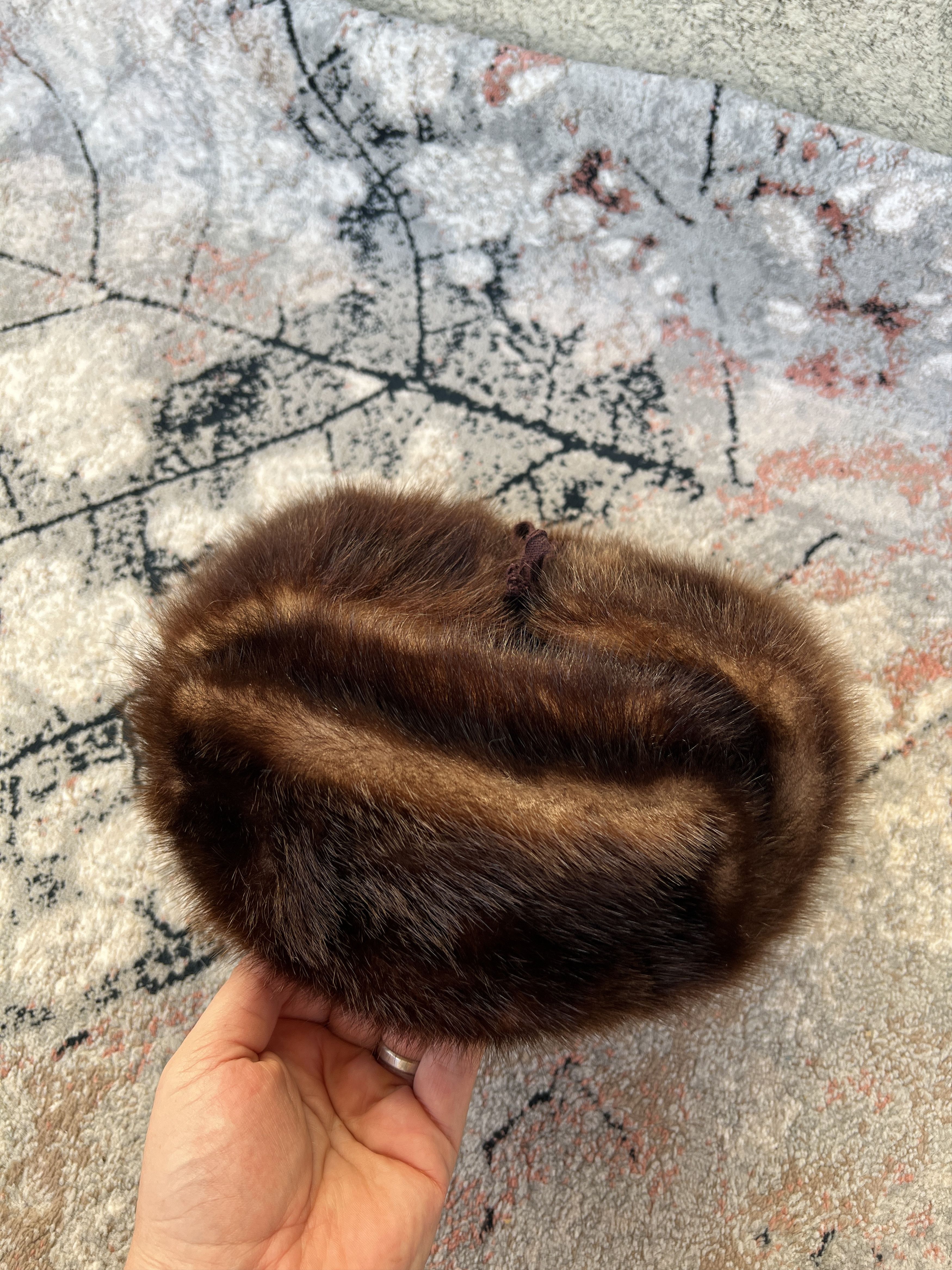 Vintage USSR Vintage Fur Hat Size ONE SIZE - 6 Thumbnail