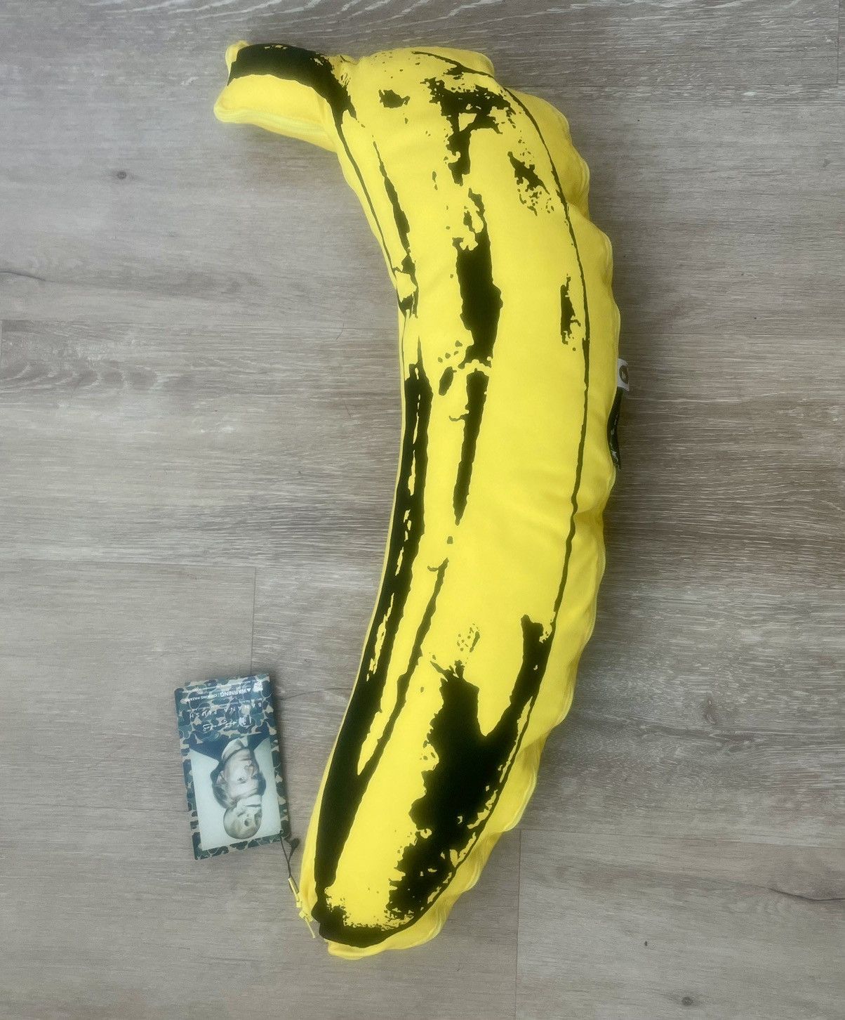 MEDICOM TOY - ★¥plant　BAPE ANDY ＷARHOL BANANA M Medicom Toy X Bape Exclusive Andy Warhol Banana Pillow - The