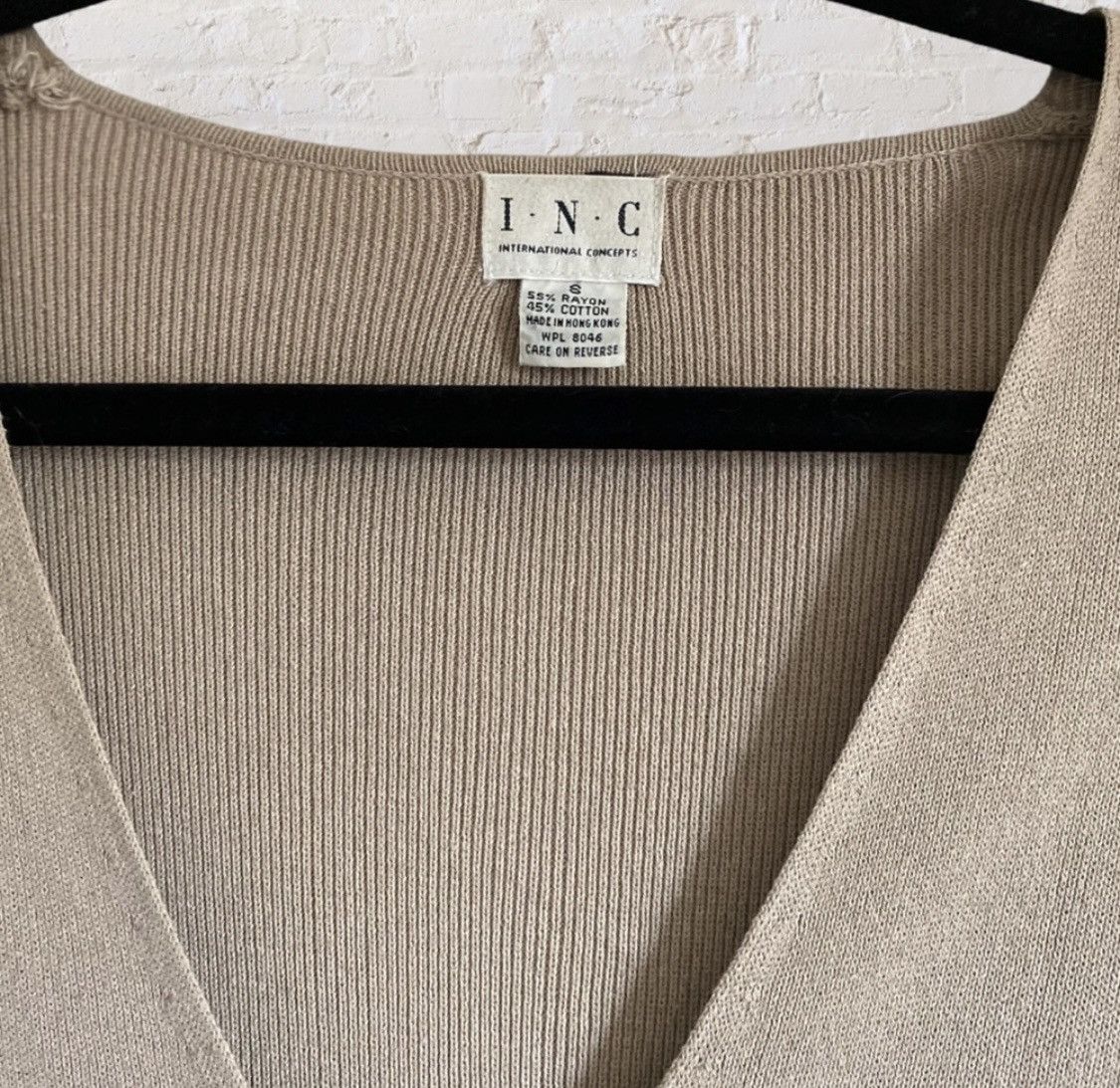 I.N.C INC INTERNATIONAL CONCEPTS BUTTON UP CARDIGAN SWEATER DRESS Size S / US 4 / IT 40 - 8 Thumbnail