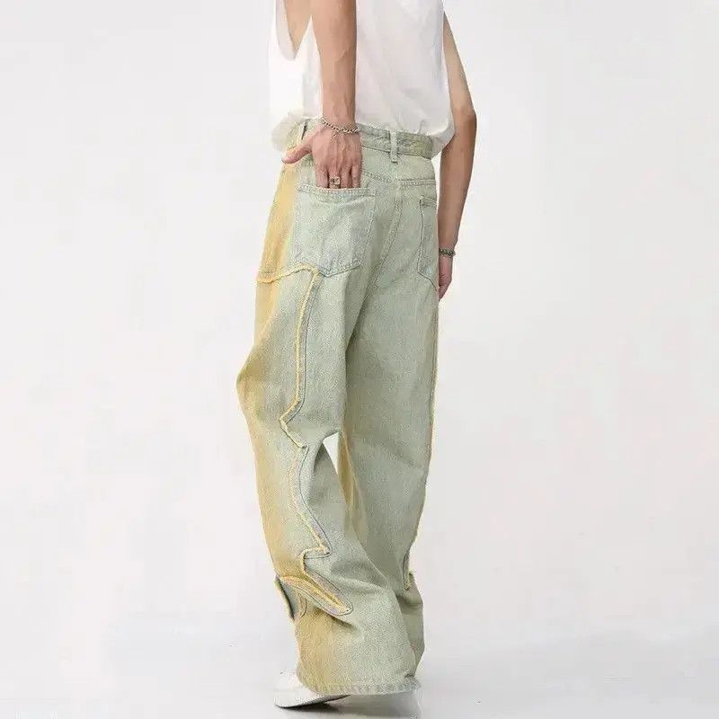 Japanese Brand High Street Male Fashion Vintage Jeans Trendy American Style Size US 32 / EU 48 - 5 Thumbnail