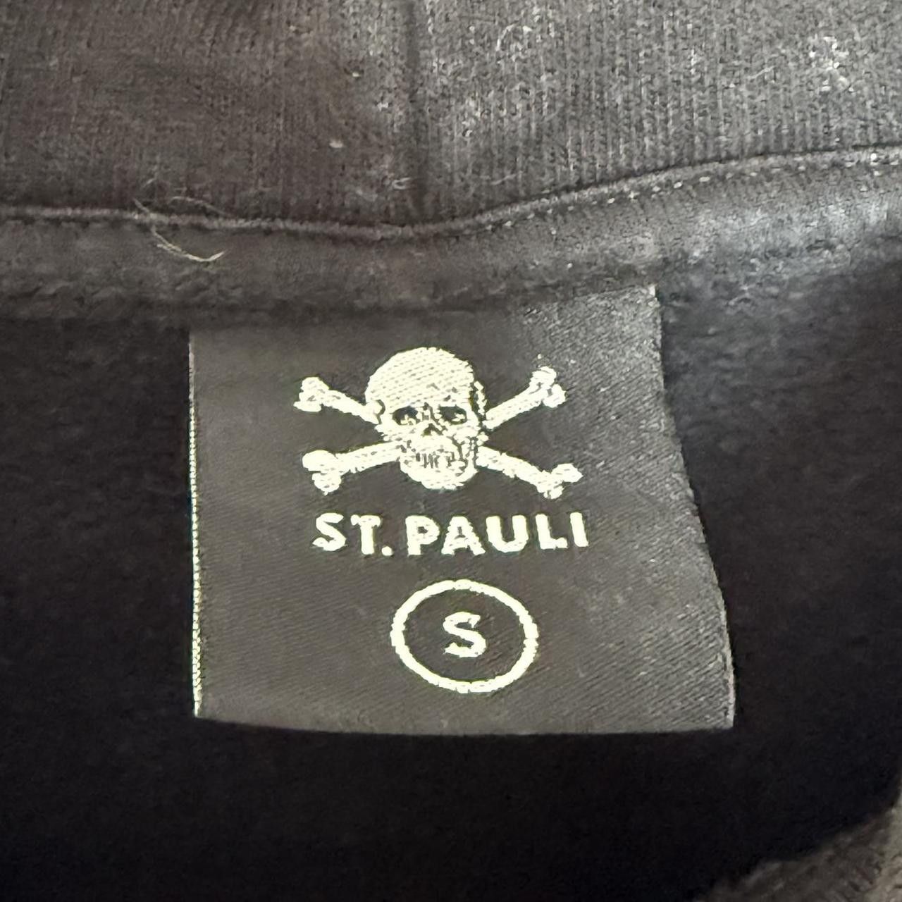 Vintage St Pauli Hoodie Black Vintage 90s Retro Size US M / EU 48-50 / 2 - 5 Thumbnail