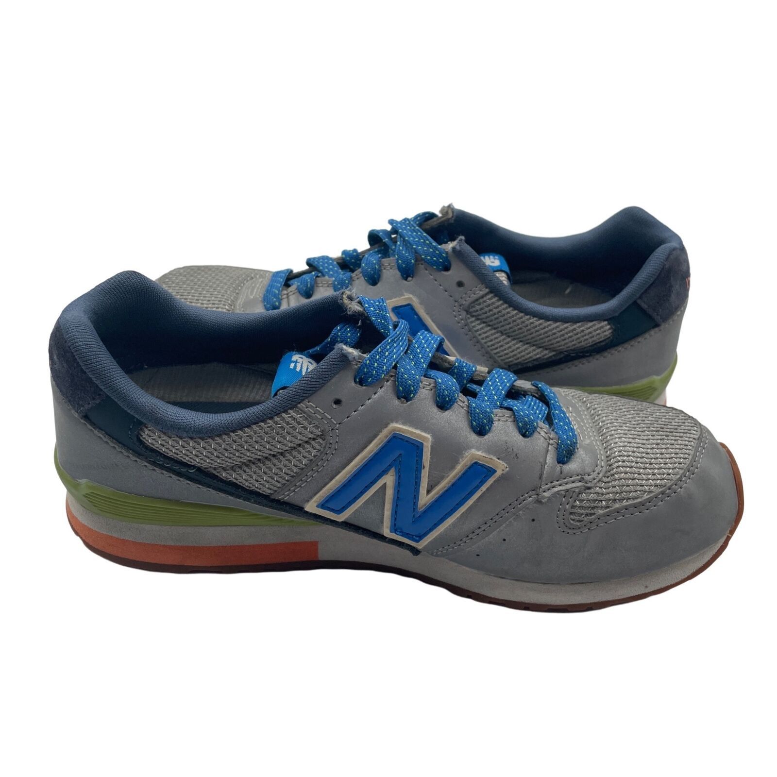 New Balance New Balance 996 Shoes Sneakers Blue Silver Heritage Womens 5 Size US 5 / IT 35 - 4 Thumbnail