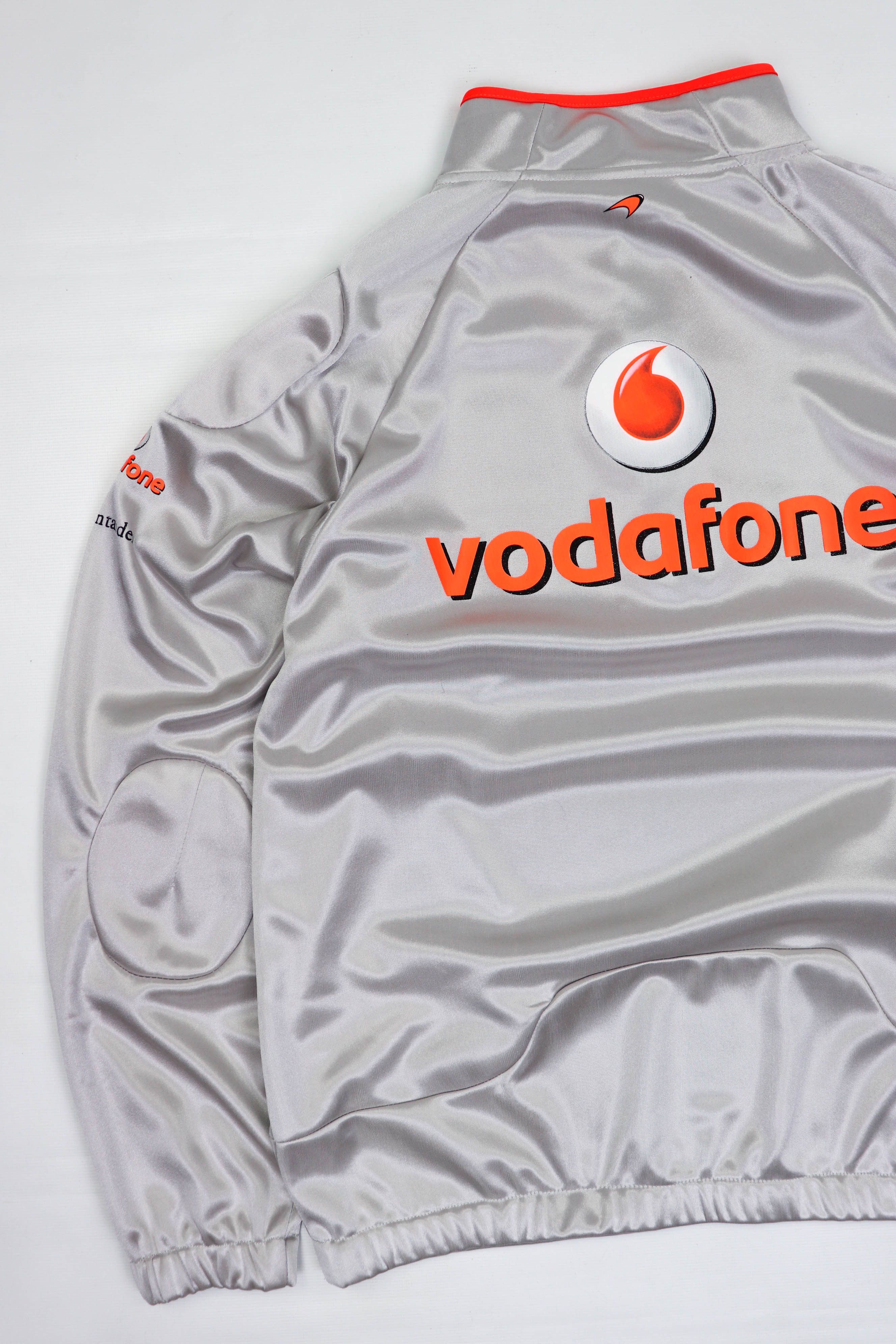 Malcolm McLaren Vodafone Mclaren Mercedes-Benz Racing Team Silver Pullover Size US M / EU 48-50 / 2 - 8 Thumbnail