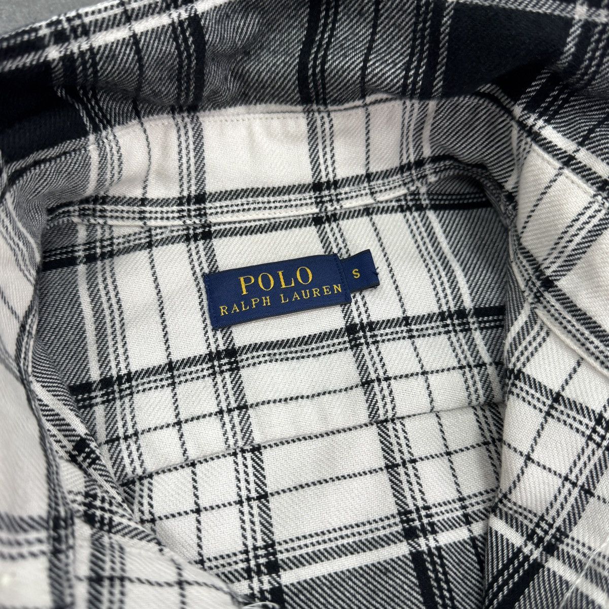 Polo Ralph Lauren Polo Ralph Lauren Plaid Long Sleeve Logo Women Flannel Shirt Size S / US 4 / IT 40 - 10 Thumbnail