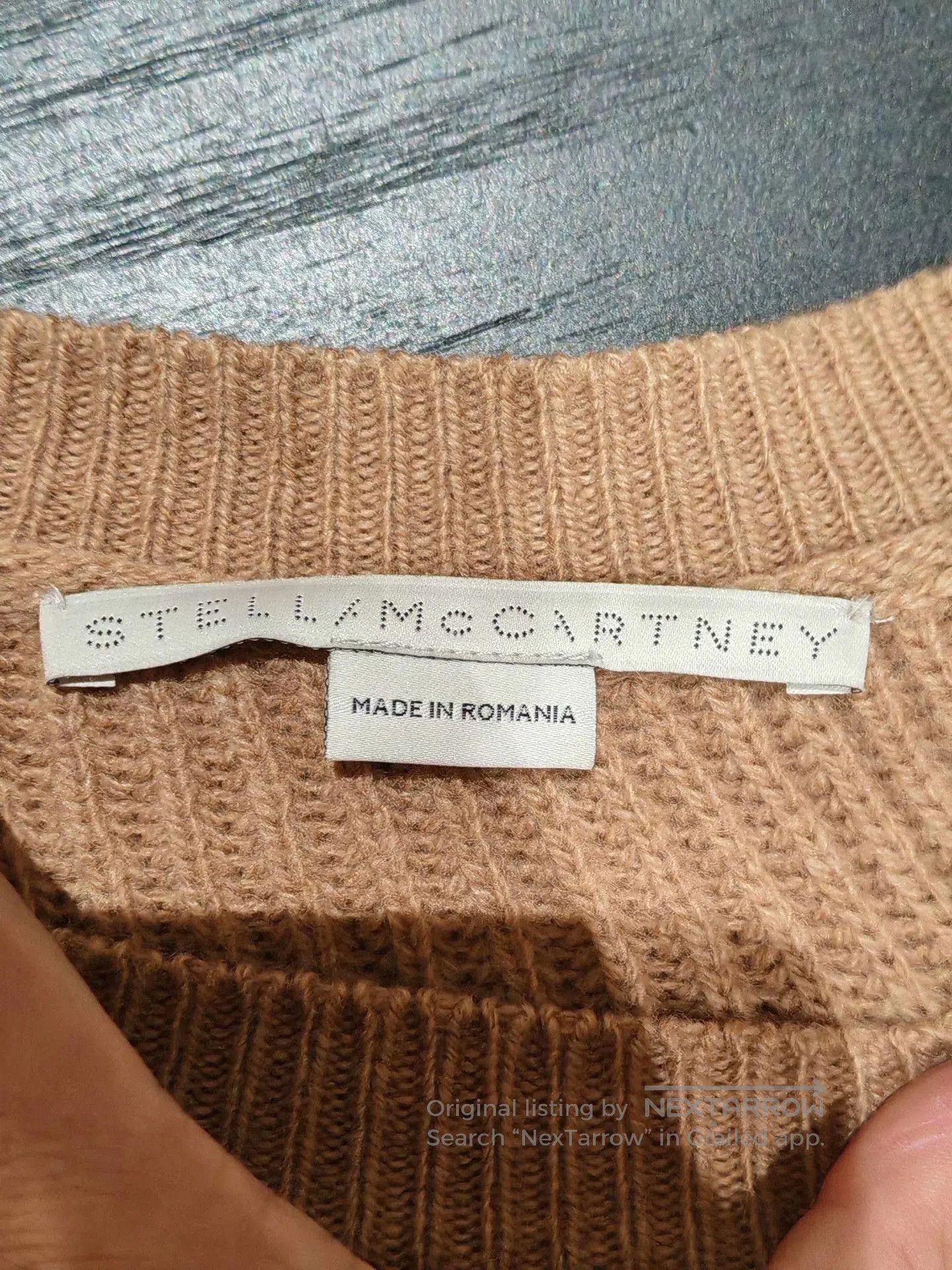 Stella McCartney Stella McCartney Off-Shoulder Bow Knit Sweater. Size XS / US 0-2 / IT 36-38 - 4 Thumbnail