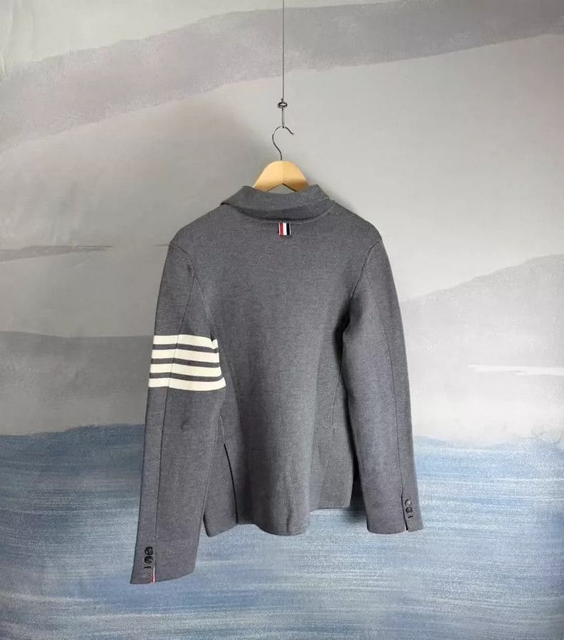 Thom Browne Thom Browne size1 Gray wool, suit jacket Size US S / EU 44-46 / 1 - 2 Thumbnail