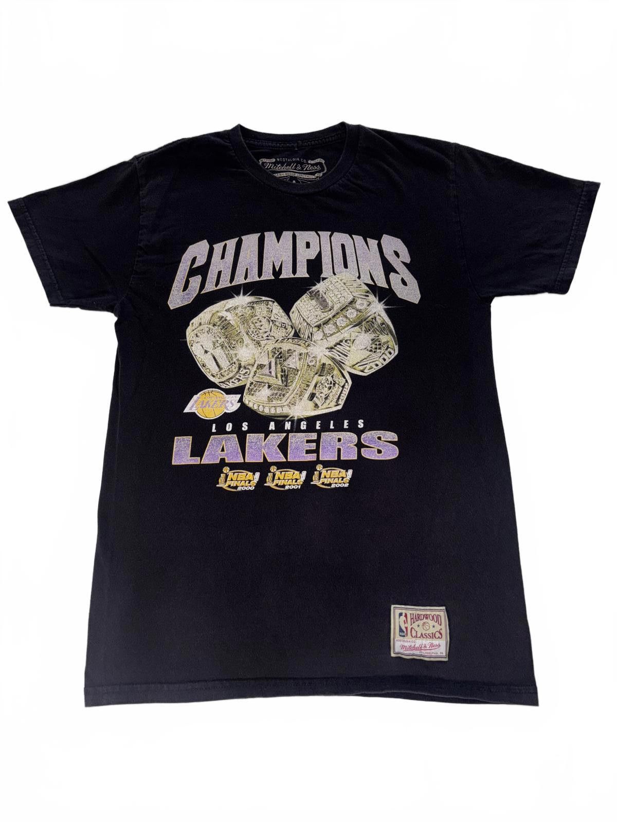 Mitchell & Ness Los Angeles Lakers Champions Tee - Hardwood Classics Size S / US 4 / IT 40 - 1 Thumbnail