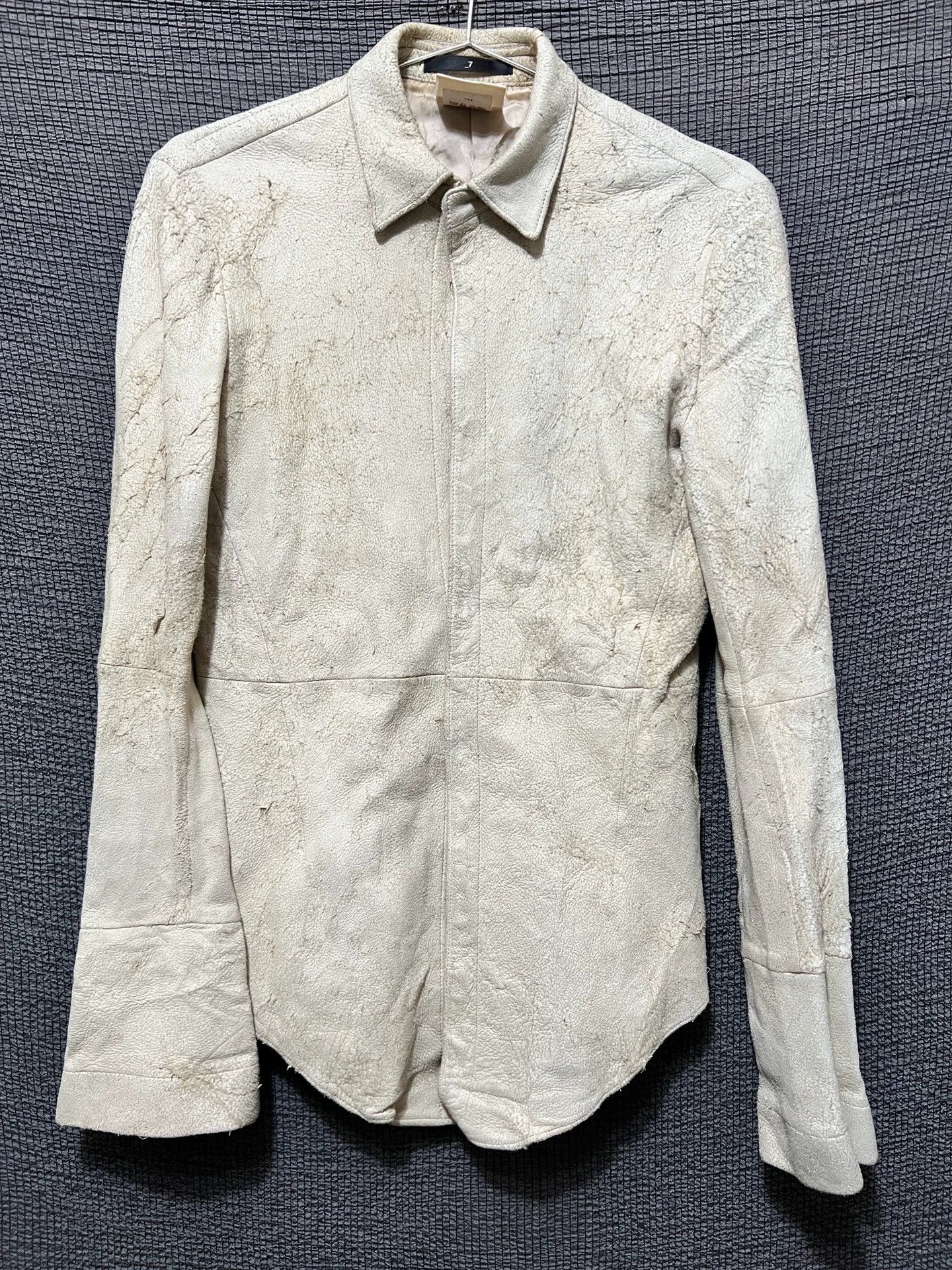 Julius Julius_7 07ss Distressed Zombie Ram Leather Jacket Size US S / EU 44-46 / 1 - 1 Thumbnail