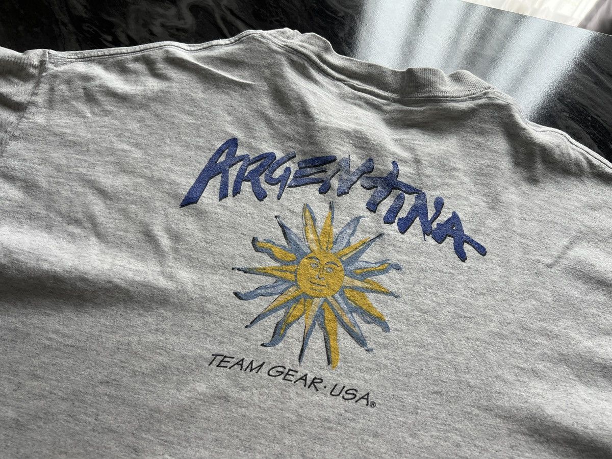 Vintage Argentina : World Cup USA 1994 Team Gear Size US L / EU 52-54 / 3 - 7 Thumbnail
