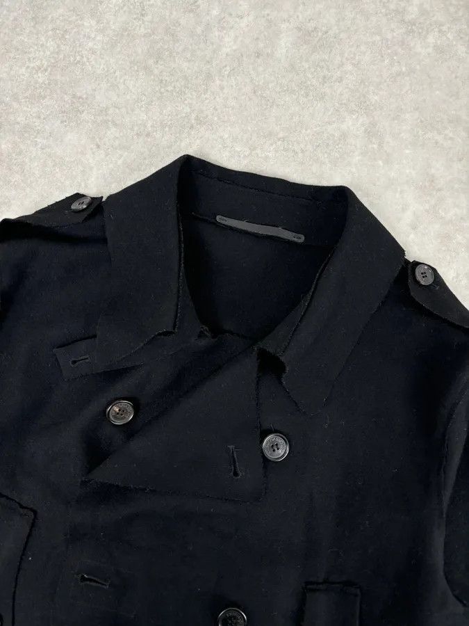 Kris Van Assche 2010s Kris Van Assche Black Wool Double-Breasted Jacket Size US L / EU 52-54 / 3 - 4 Thumbnail