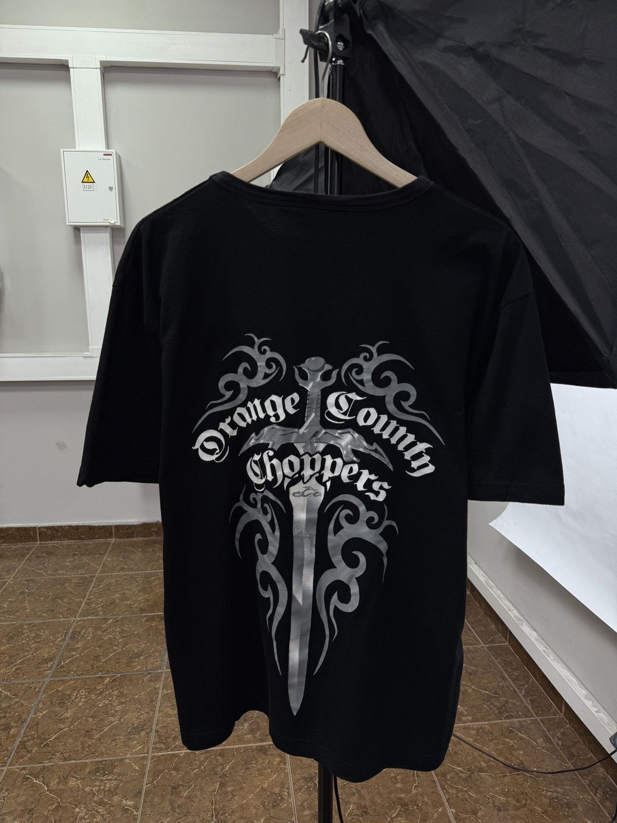 Harley Davidson × Vintage × West Coast Choppers 🇺🇸 Vintage Y2K Orange County Choppers T-Shirt West Coast Rare Size US XL / EU 56 / 4 - 1 Thumbnail