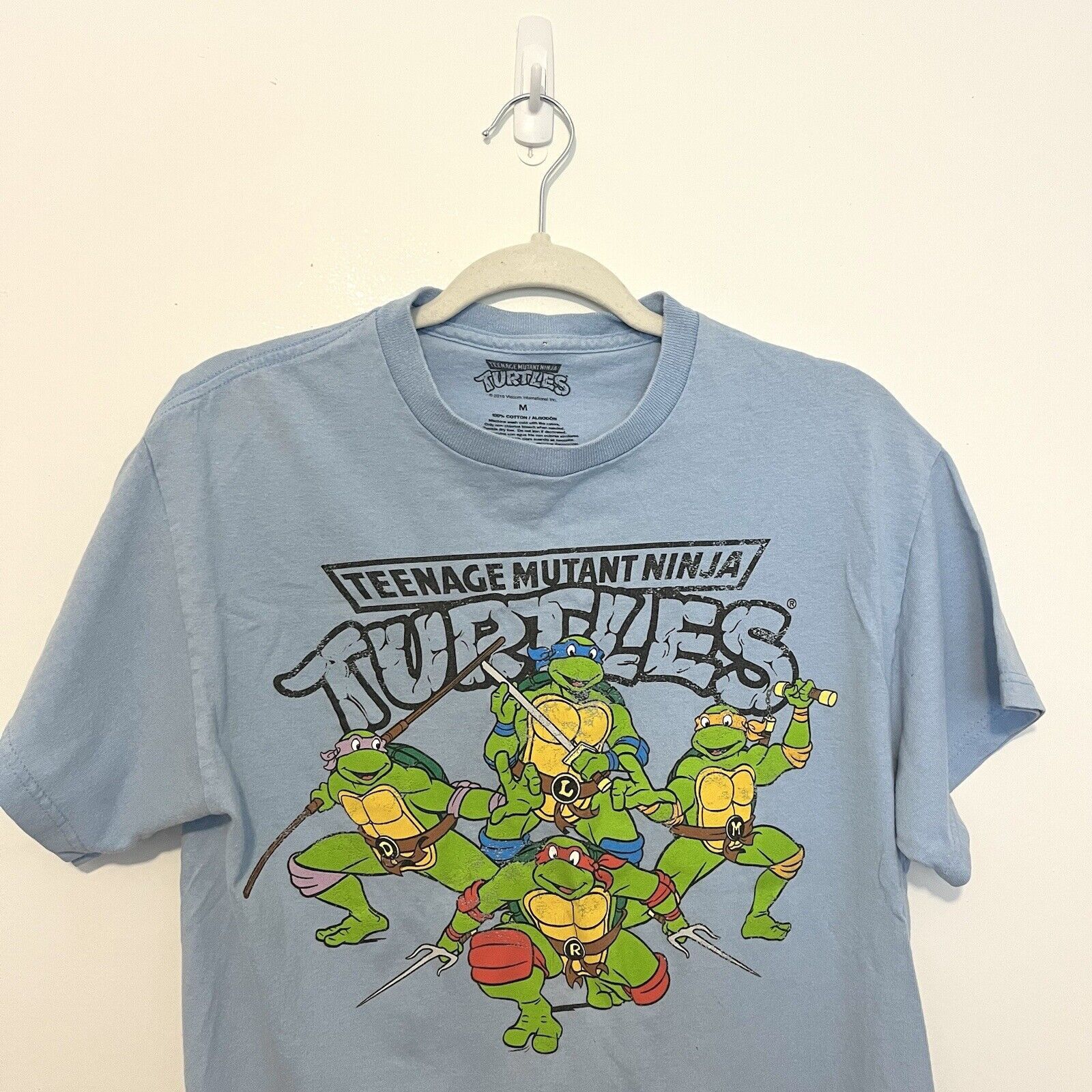 Vintage 2010 Viacom Teenage Mutant Ninja Turtles T-Shirt TMNT Sz M Size US M / EU 48-50 / 2 - 2 Thumbnail