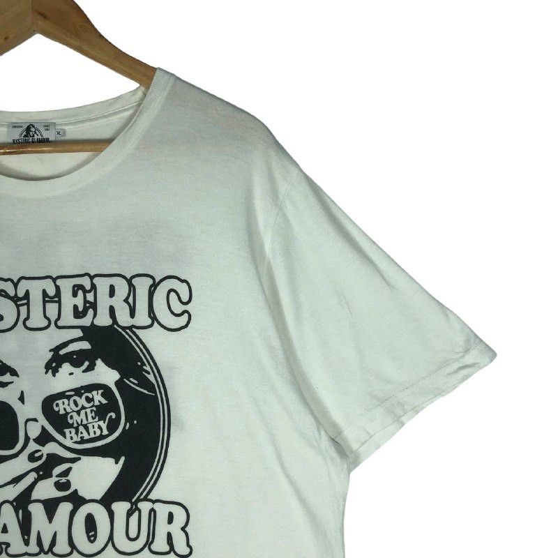 Hysteric Glamour Vintage Hysteric Glamour "Rock Me Baby" men t-shirt Size US XL / EU 56 / 4 - 5 Thumbnail